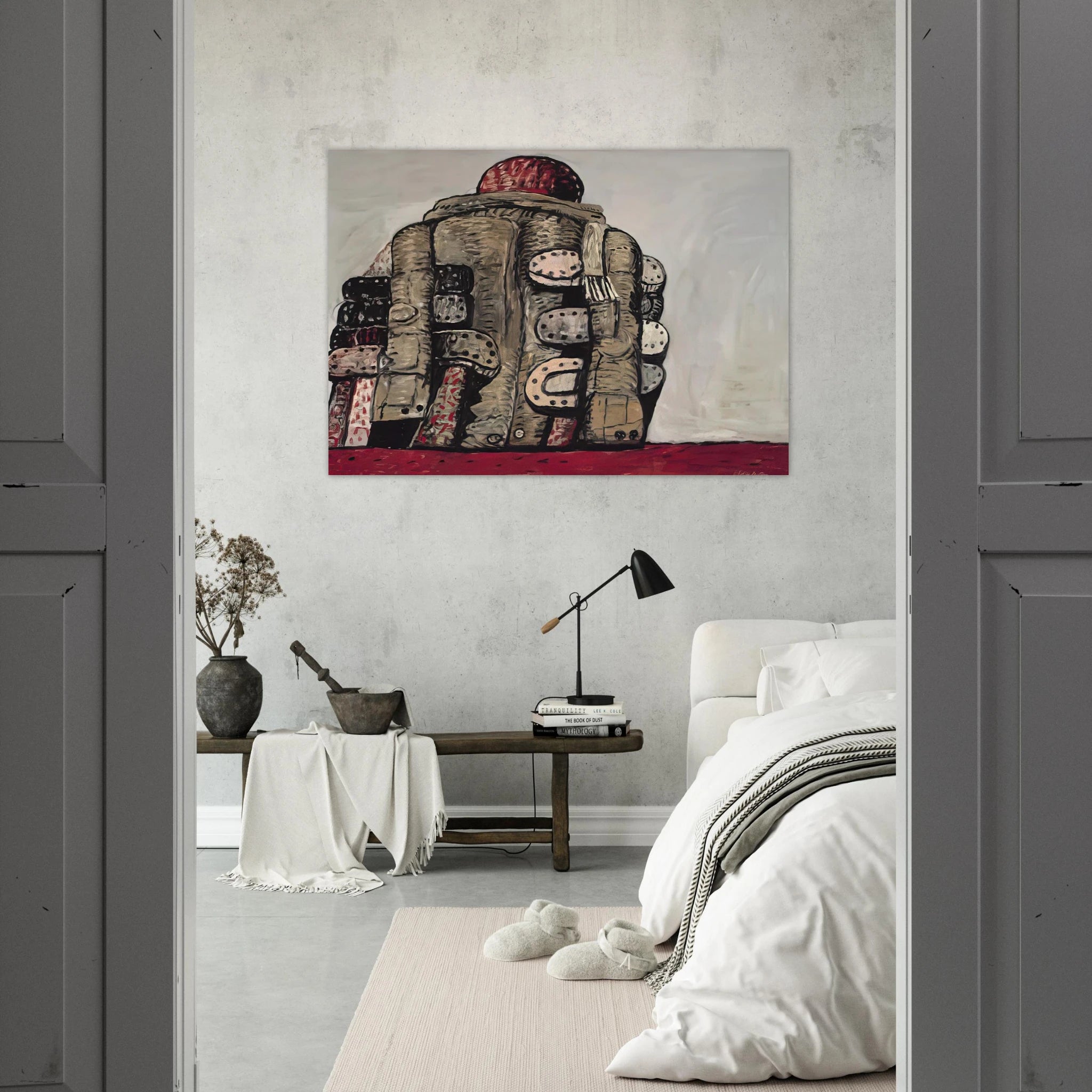 BACK VIEW - Philip Guston Art Print - A0 (84.1 x 118.9  cm) / 33.1 × 46.8 inches | Philip Guston Poster | Philip Guston Prints