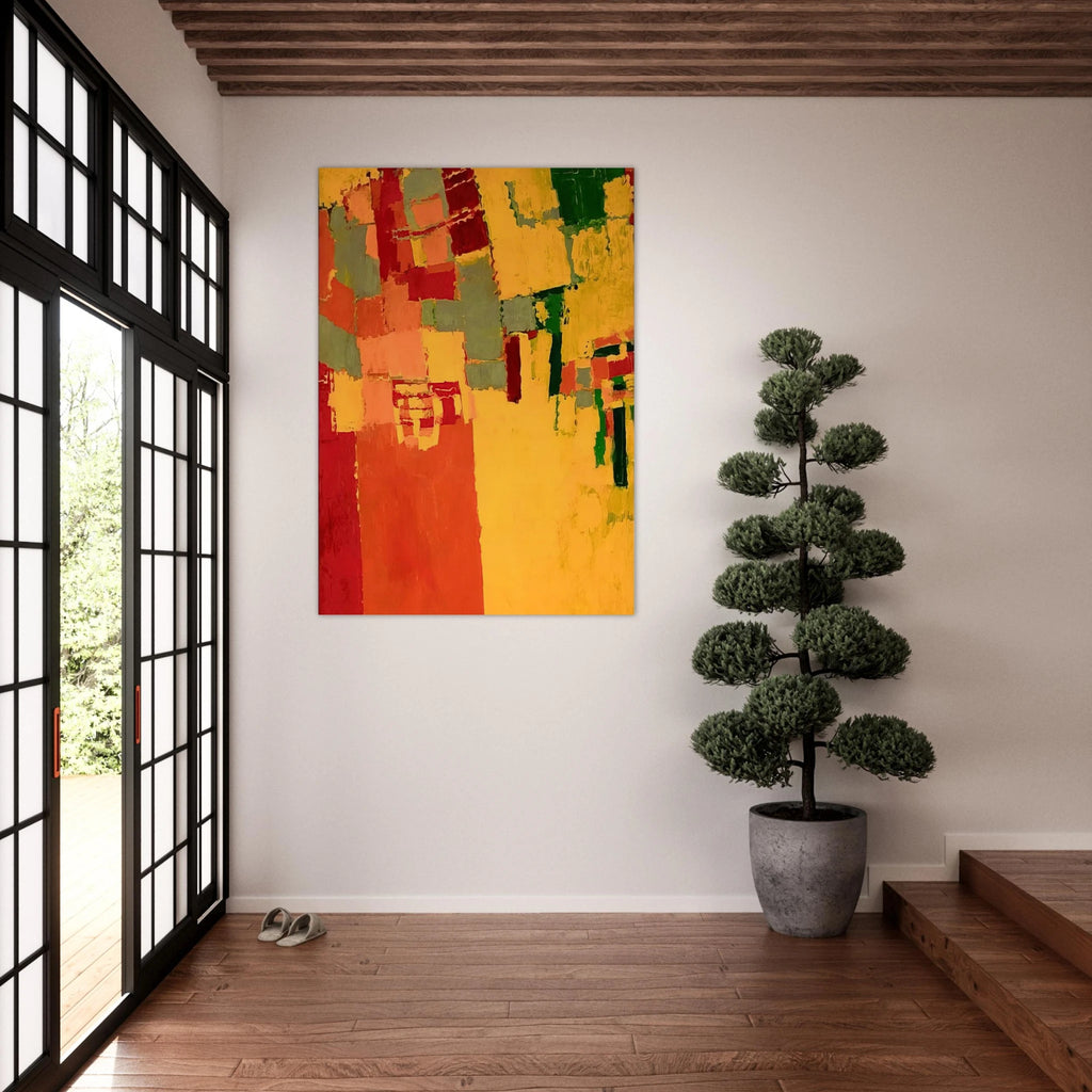 27 October 1949 - 1949 - Frank Lobdell Art Print - A0 (84.1 x 118.9  cm) / 33.1 × 46.8 inches | Frank Lobdell Poster | Frank Lobdell Prints