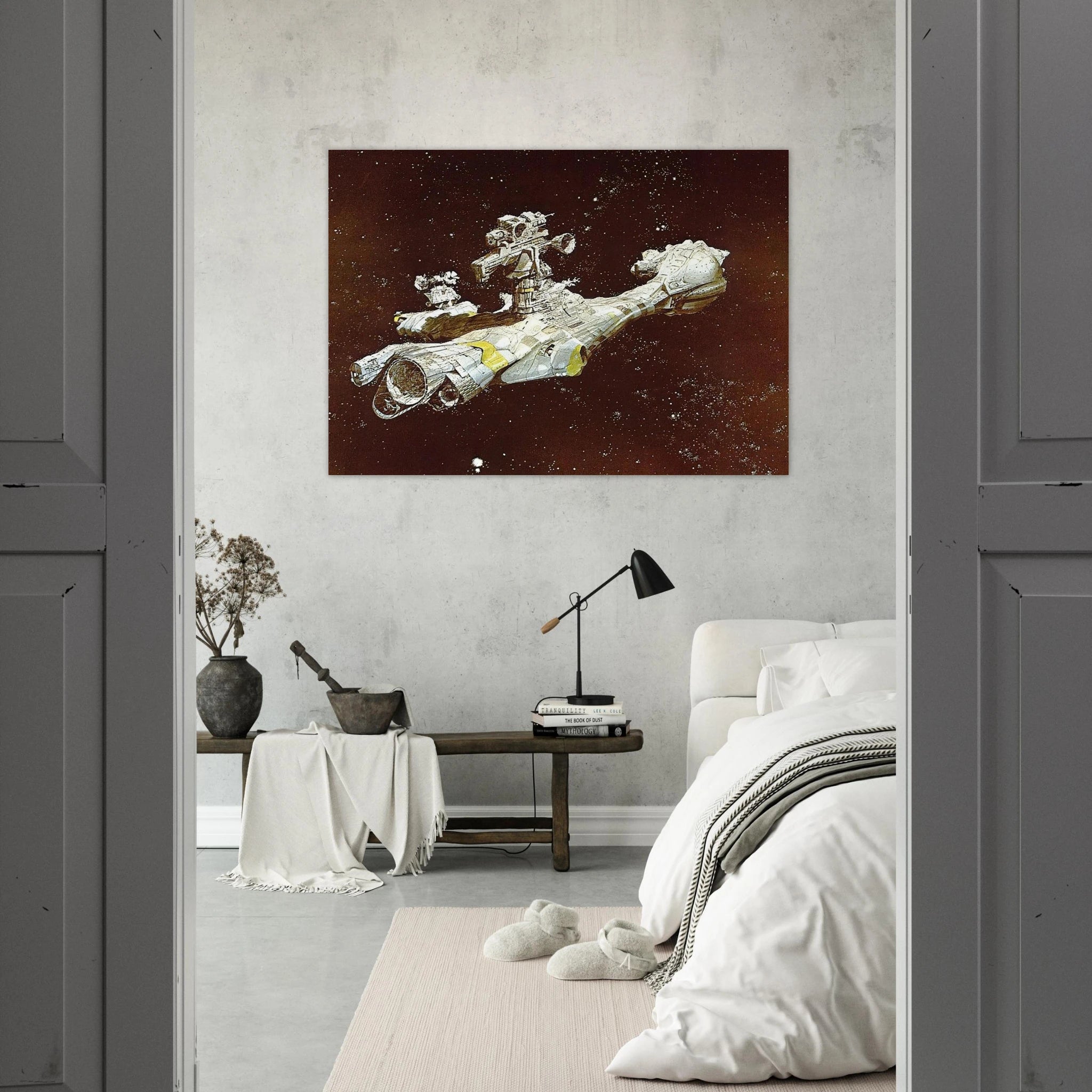 Chris Foss - Chris Foss Art Print - A0 (84.1 x 118.9  cm) / 33.1 × 46.8 inches | Chris Foss Poster | Chris Foss Prints