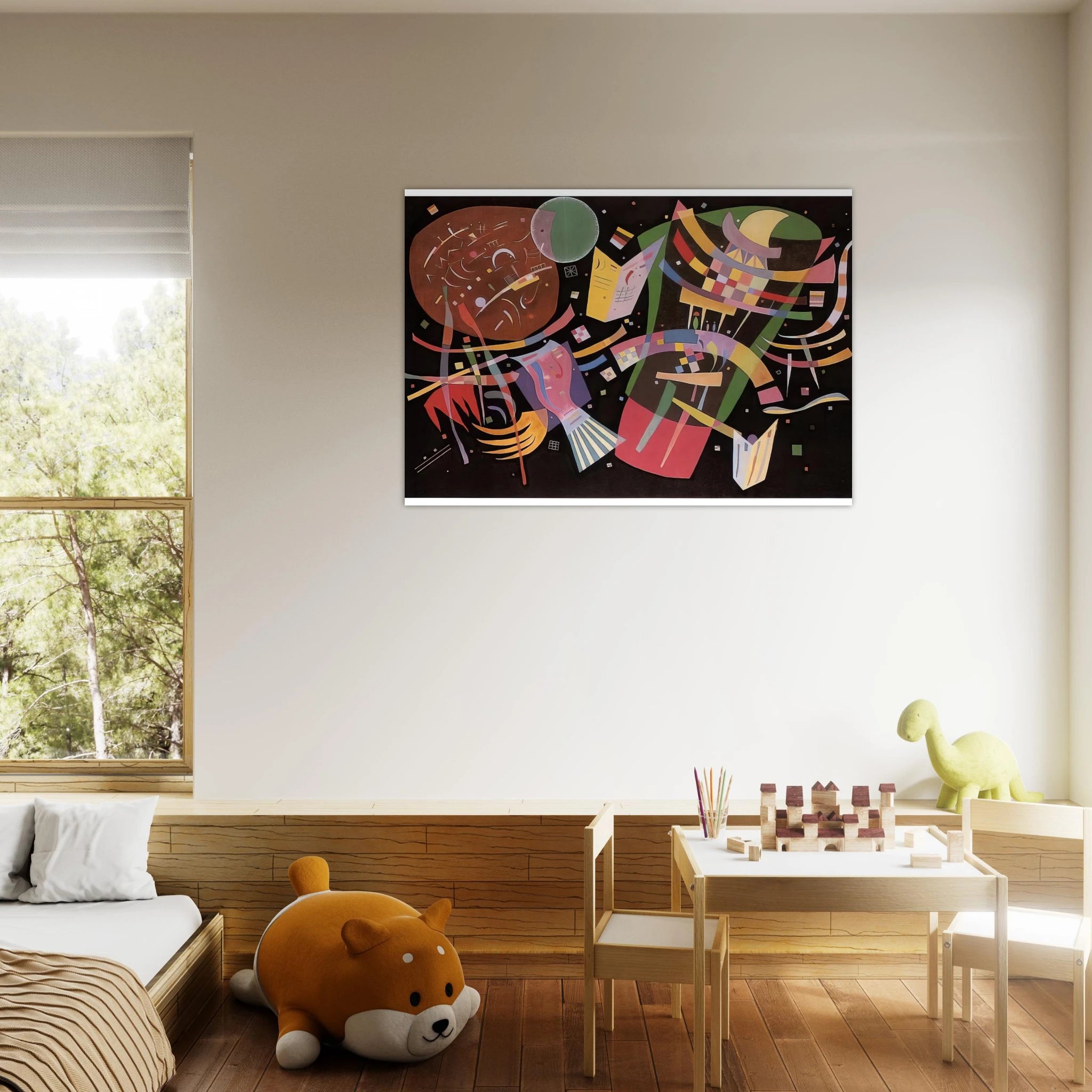 COMPOSITION X 1939 - Wassily Kandinsky Art Print - A0 (84.1 x 118.9  cm) / 33.1 × 46.8 inches | Wassily Kandinsky Poster | Wassily Kandinsky Prints