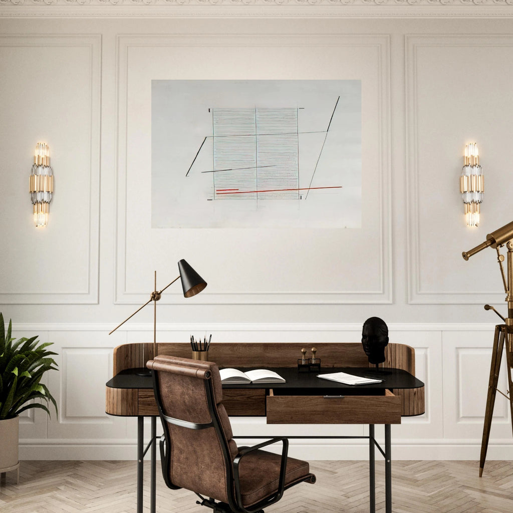 Acrilico K - 1979 - Bice Lazzari Art Print - A0 (84.1 x 118.9  cm) / 33.1 × 46.8 inches | Bice Lazzari Poster | Bice Lazzari Prints