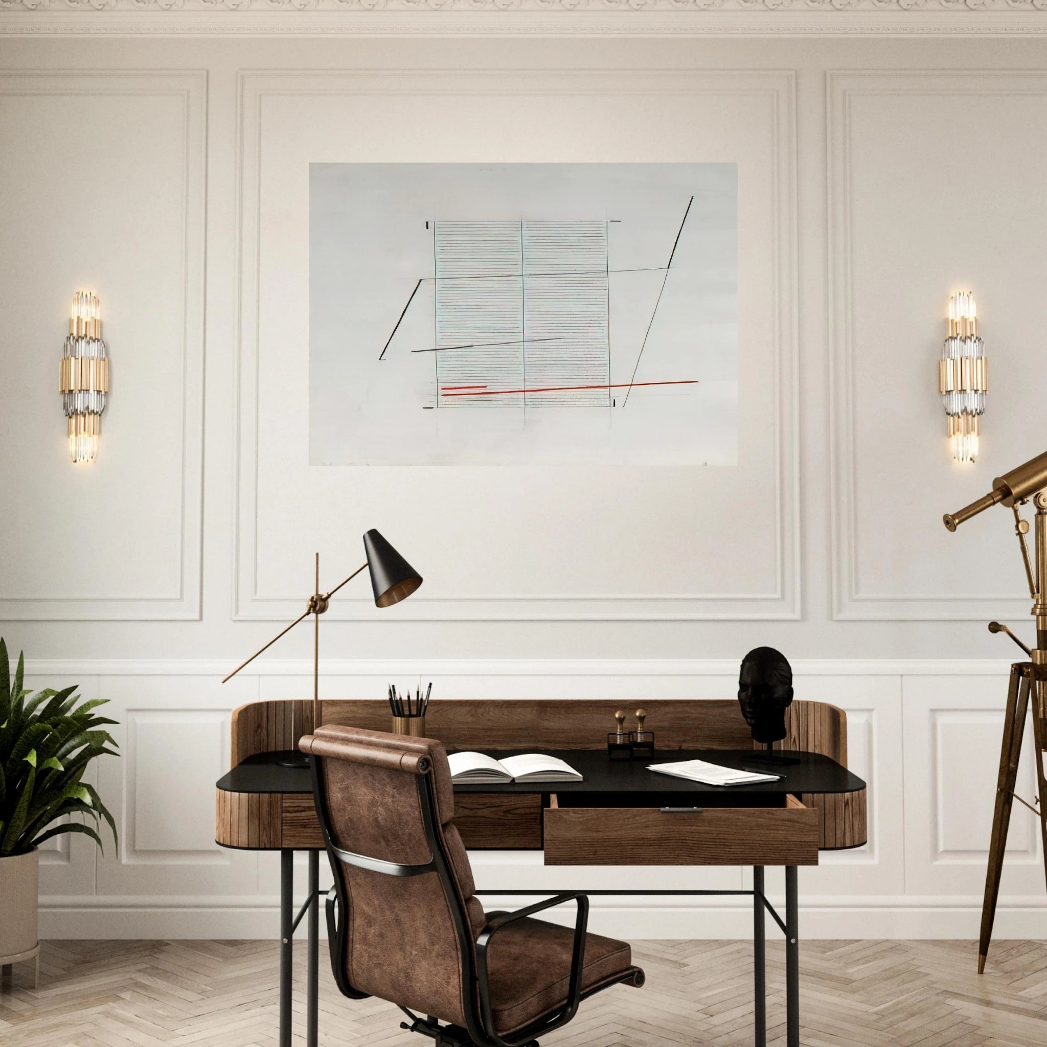 Acrilico K - 1979 - Bice Lazzari Art Print - A0 (84.1 x 118.9  cm) / 33.1 × 46.8 inches | Bice Lazzari Poster | Bice Lazzari Prints