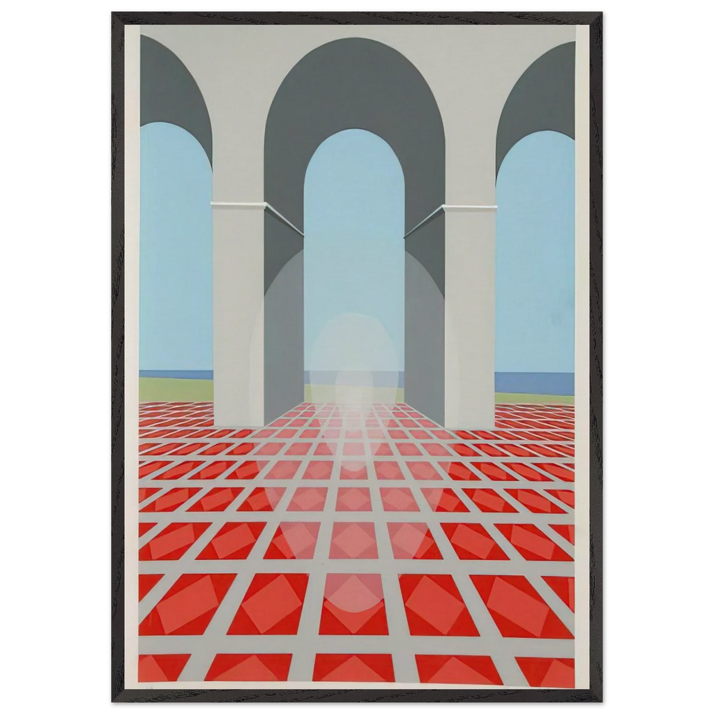 Arches - 1979 - Clarence Holbrook Carter Framed Art Print - 70x100 cm / 28x40 inches | Clarence Holbrook Carter Framed Poster | Clarence Holbrook Carter Framed prints