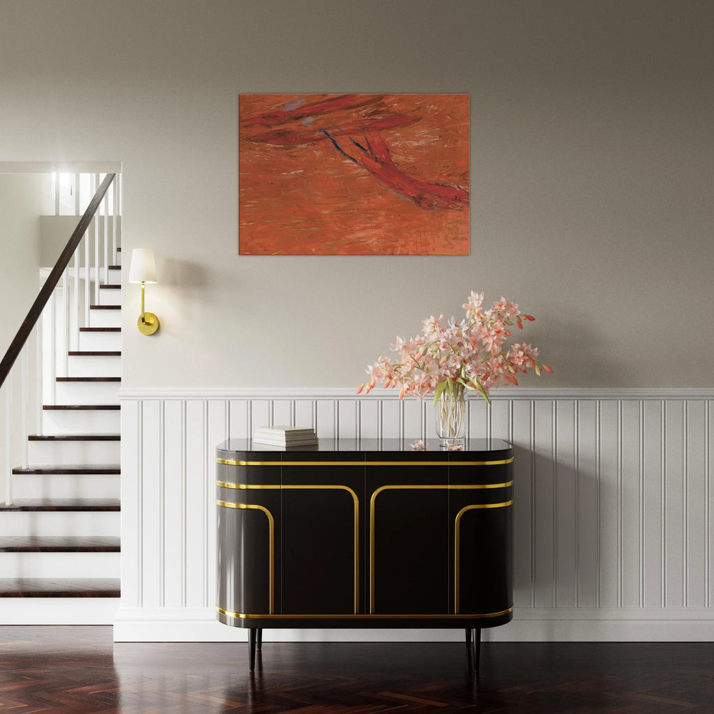 AUGUST 17TH 1998 - Susan Rothenberg Canvas - 70x100 cm / 28x40 inches | Susan Rothenberg Wrapped Canvas | Susan Rothenberg Wall Art