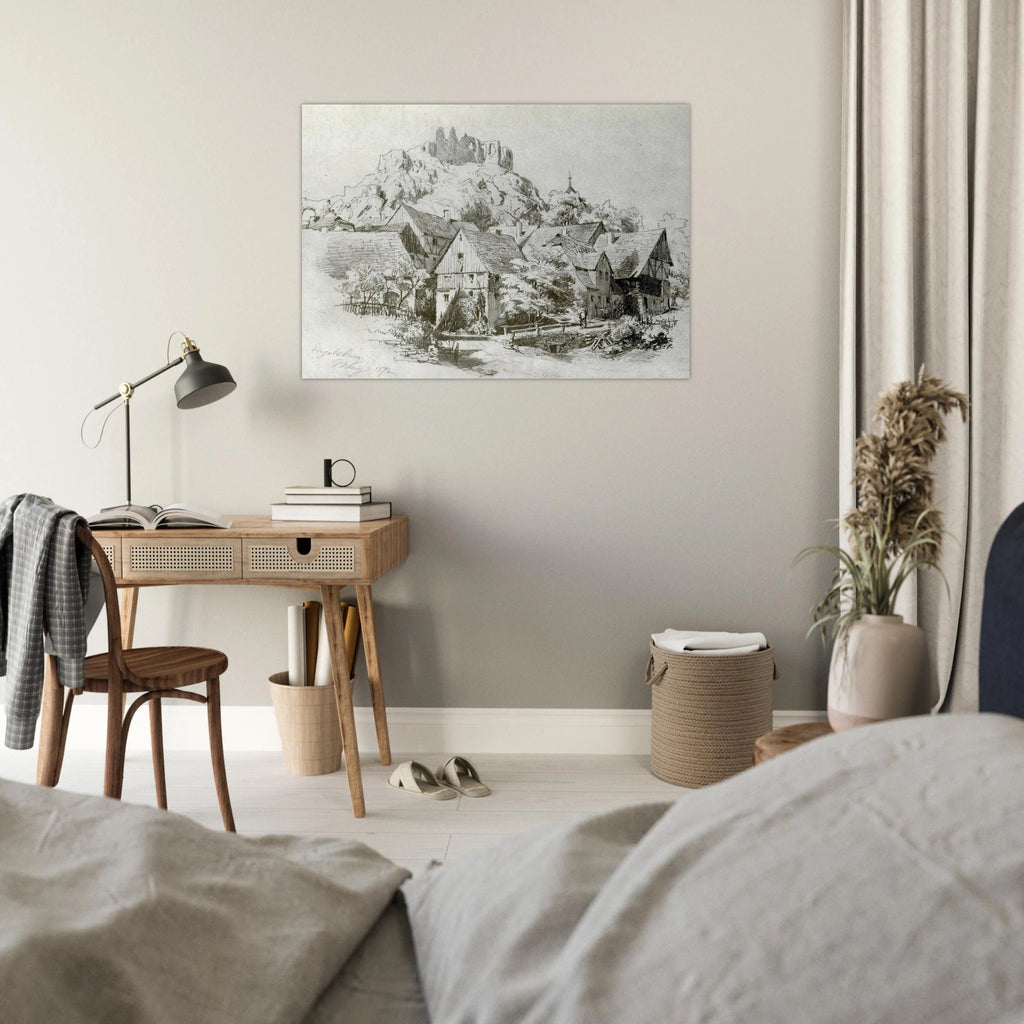 Engelsburg - John Singer Sargent Art Print - A0 (84.1 x 118.9  cm) / 33.1 × 46.8 inches | John Singer Sargent Poster | John Singer Sargent Prints