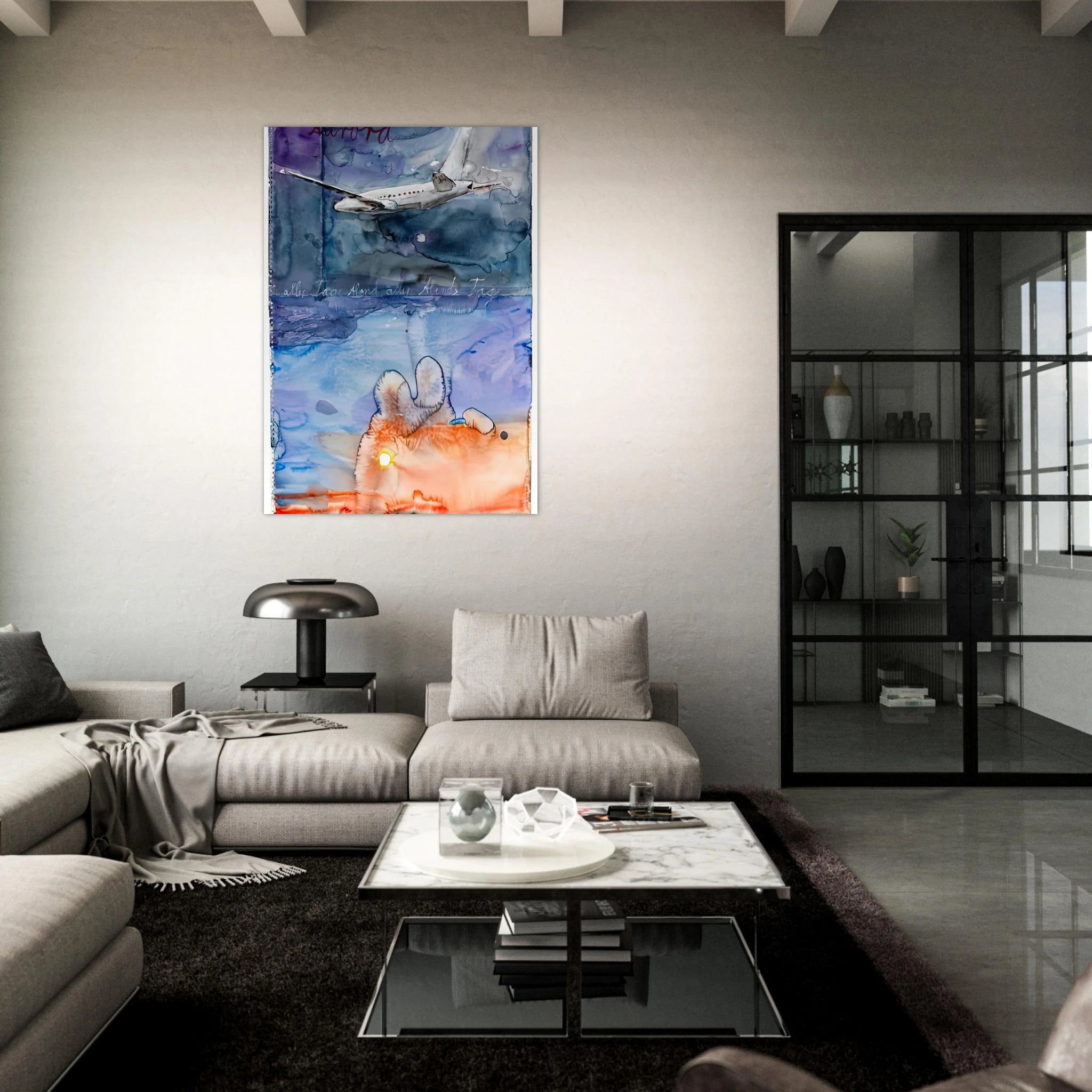 AURORA 2013 - Anselm Kiefer Art Print - A0 (84.1 x 118.9  cm) / 33.1 × 46.8 inches | Anselm Kiefer Poster | Anselm Kiefer Prints