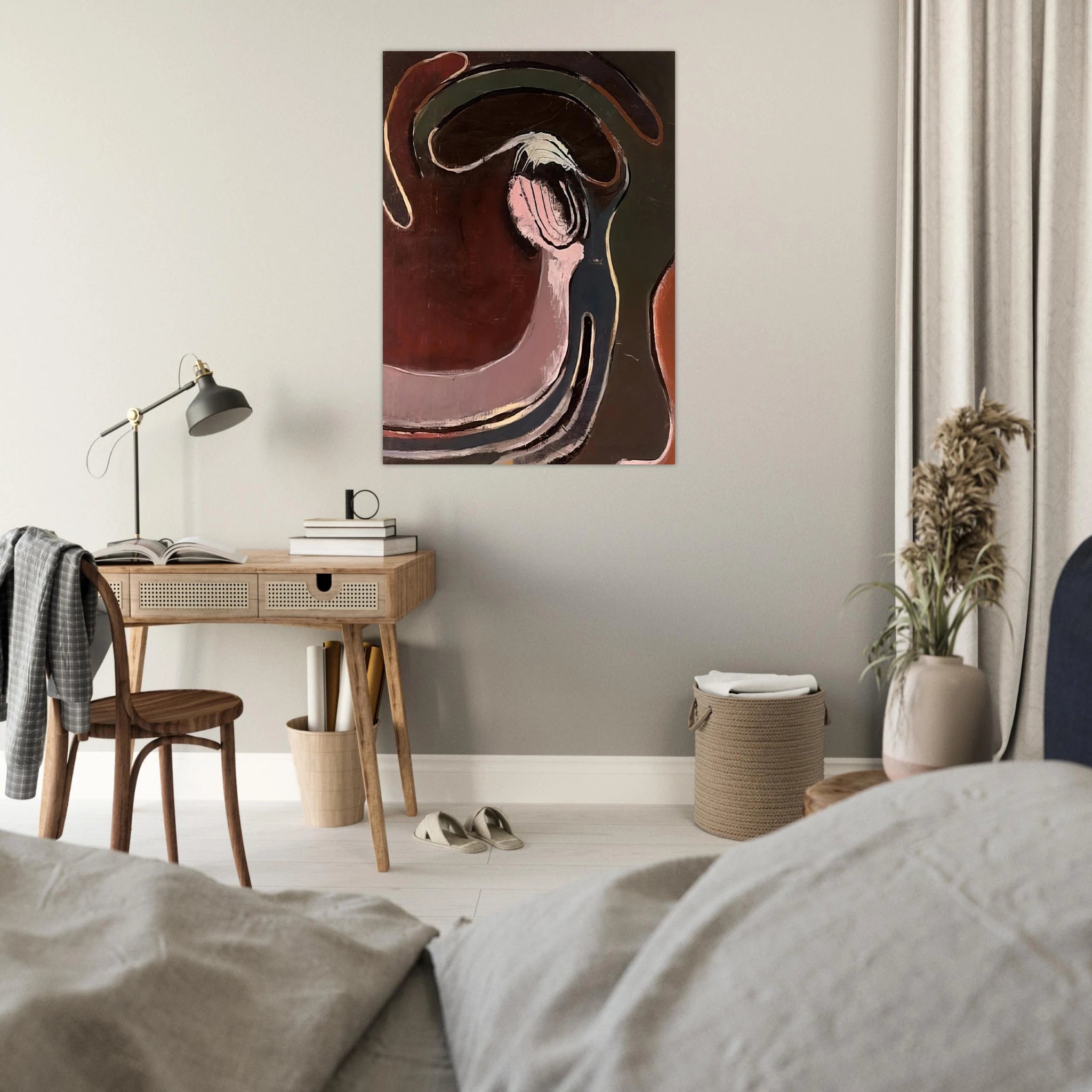 1 August 1948 - 1948 - Frank Lobdell Art Print - A0 (84.1 x 118.9  cm) / 33.1 × 46.8 inches | Frank Lobdell Poster | Frank Lobdell Prints