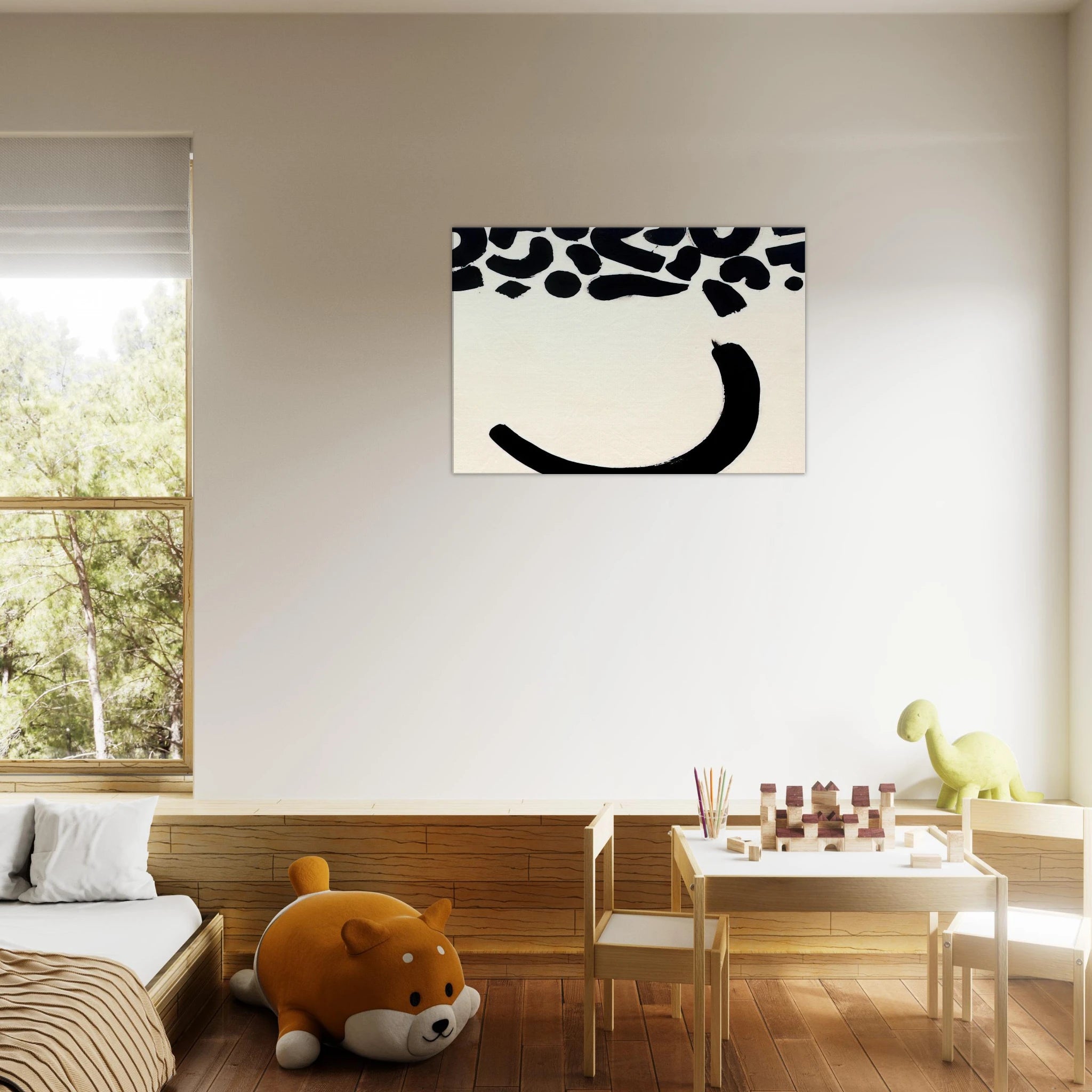 Dawn - 1965 - Adolph Gottlieb Canvas - 70x100 cm / 28x40 inches | Adolph Gottlieb Wrapped Canvas | Adolph Gottlieb Wall Art