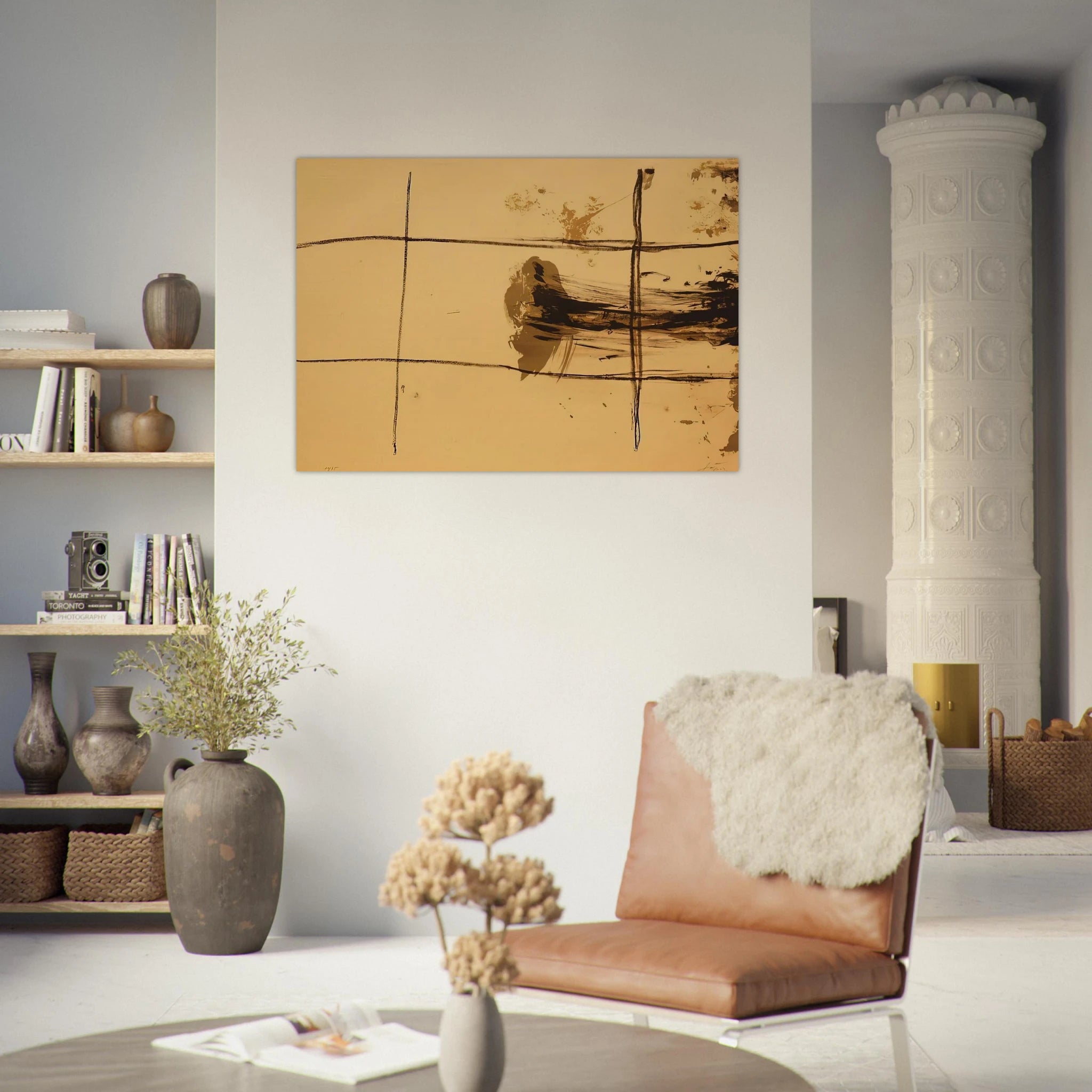 CARR S 1967 - Antoni Tapies Art Print - A0 (84.1 x 118.9  cm) / 33.1 × 46.8 inches | Antoni Tapies Poster | Antoni Tapies Prints