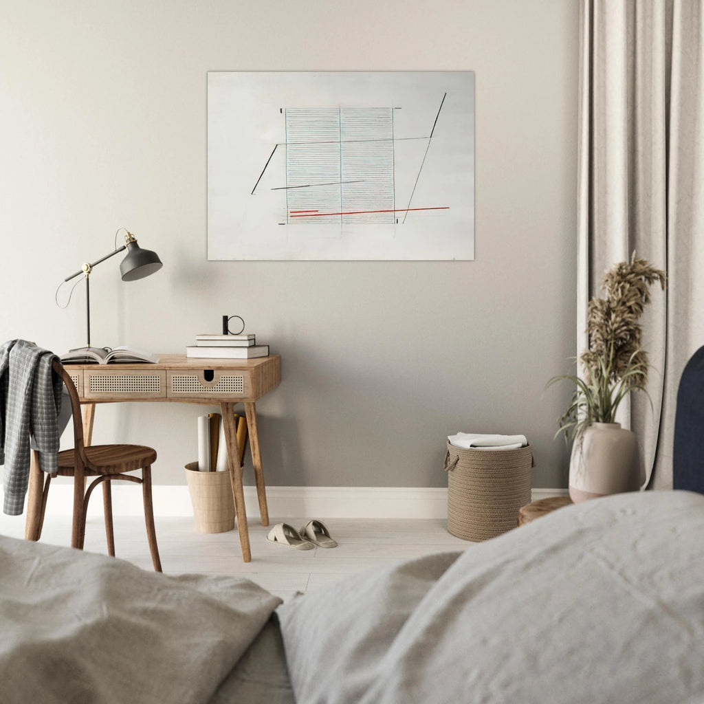 Acrilico K - 1979 - Bice Lazzari Art Print - A0 (84.1 x 118.9  cm) / 33.1 × 46.8 inches | Bice Lazzari Poster | Bice Lazzari Prints