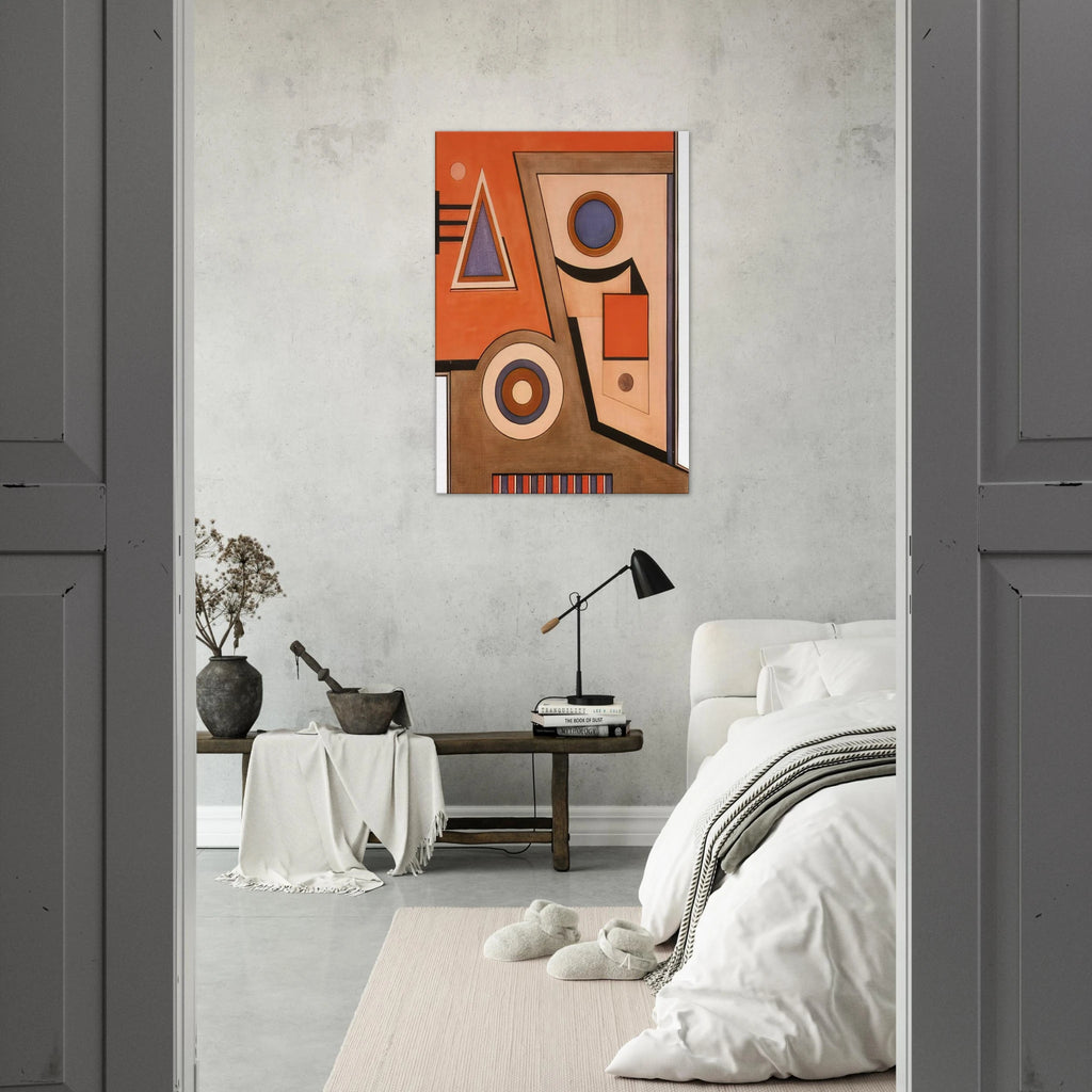Almagro - Concretism - Carmelo Arden Quin Canvas - 70x100 cm / 28x40 inches | Carmelo Arden Quin Wrapped Canvas | Carmelo Arden Quin Wall Art