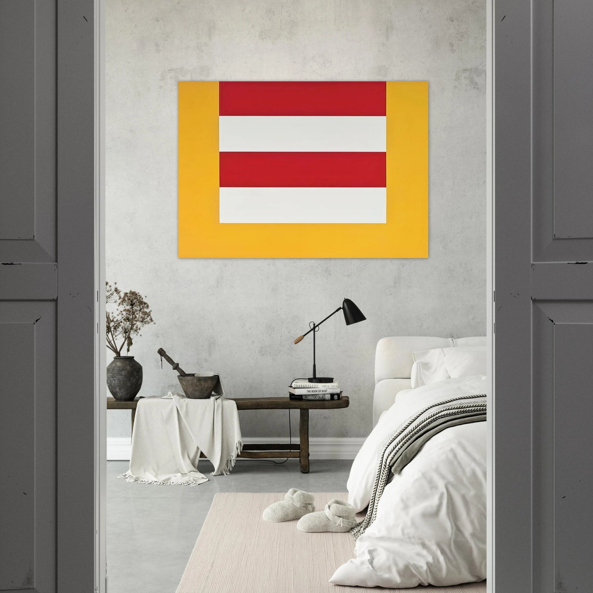 #14 - 1965 - Karl Benjamin Art Print - A0 (84.1 x 118.9  cm) / 33.1 × 46.8 inches | Karl Benjamin Poster | Karl Benjamin Prints