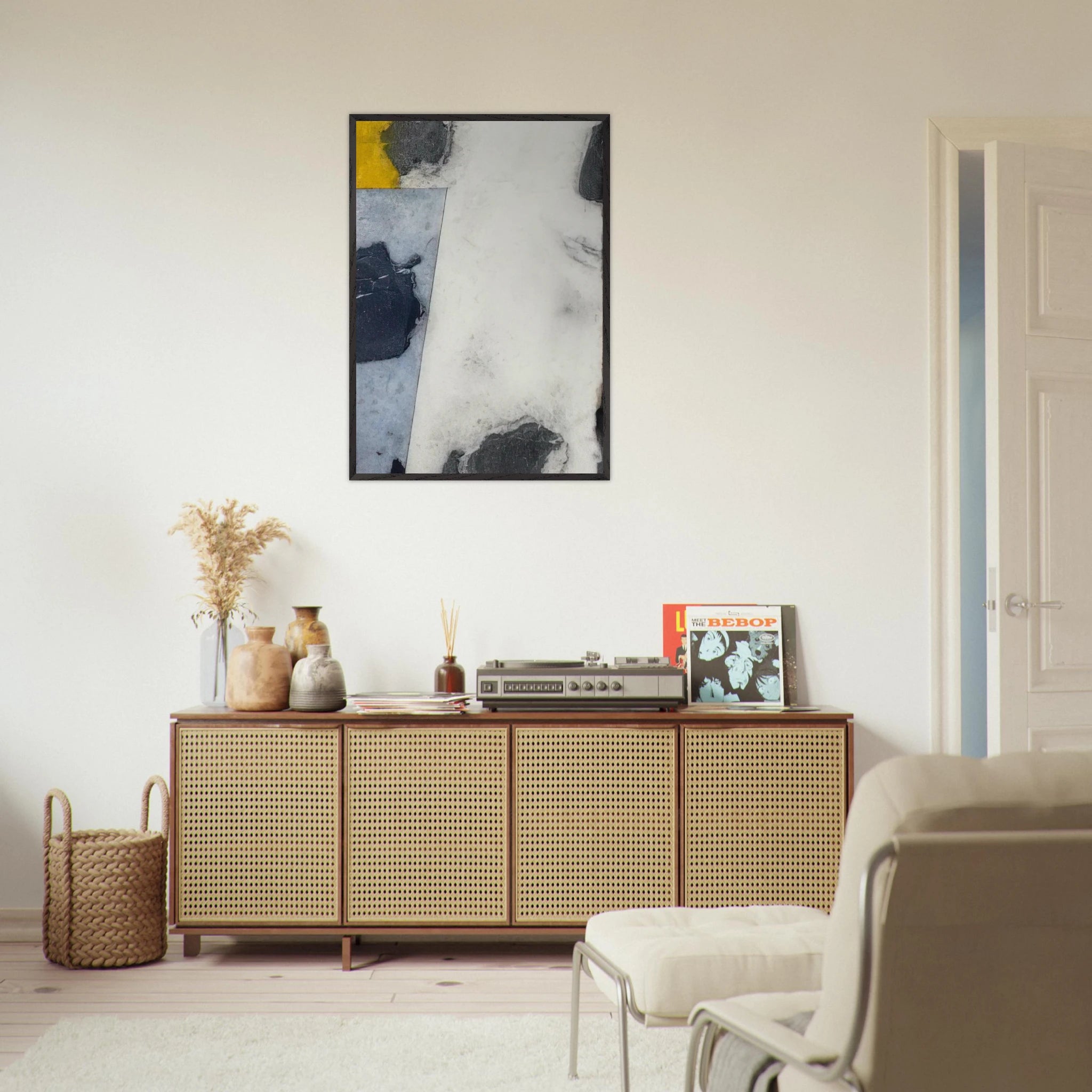 #10 - 2011 - Brice Marden Framed Art Print - 70x100 cm / 28x40 inches | Brice Marden Framed Poster | Brice Marden Framed prints