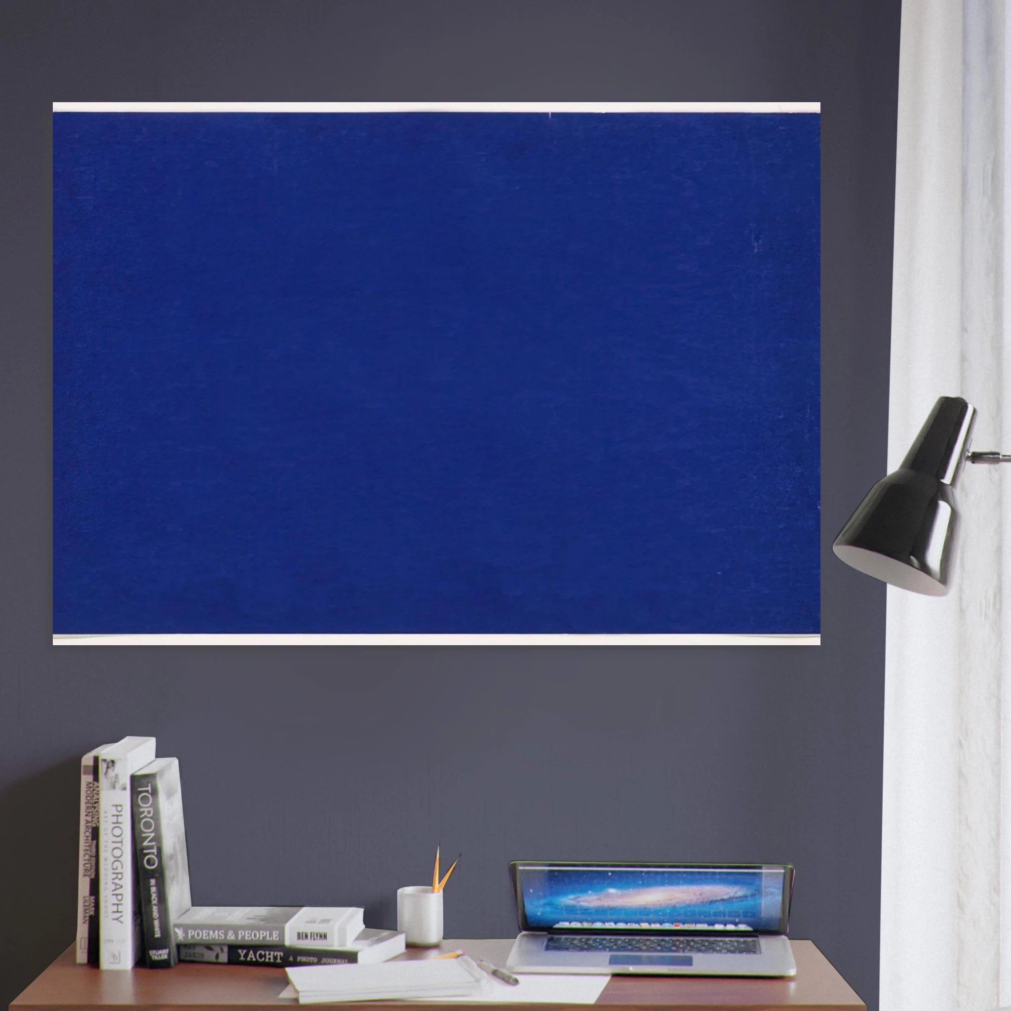 Blue from the series Line Form Color - Ellsworth Kelly Art Print - A0 (84.1 x 118.9  cm) / 33.1 × 46.8 inches | Ellsworth Kelly Poster | Ellsworth Kelly Prints