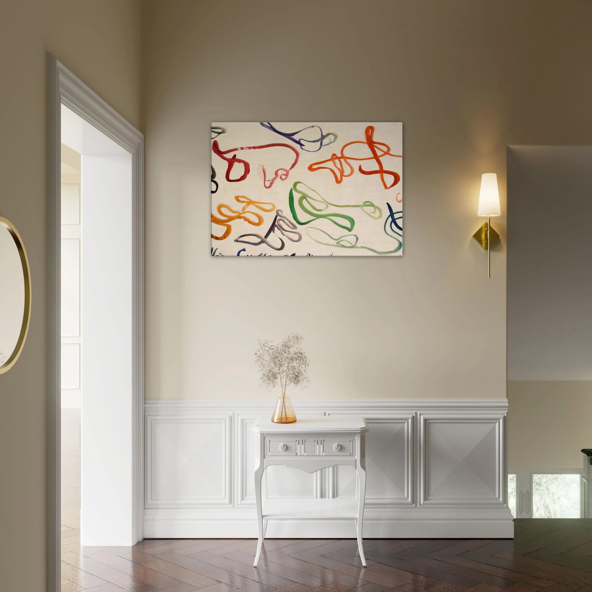 # 9 - 1963 - William Saroyan Canvas - 70x100 cm / 28x40 inches | William Saroyan Wrapped Canvas | William Saroyan Wall Art