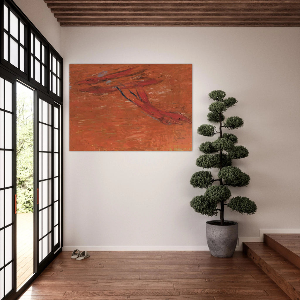 AUGUST 17TH 1998 - Susan Rothenberg Art Print - A0 (84.1 x 118.9  cm) / 33.1 × 46.8 inches | Susan Rothenberg Poster | Susan Rothenberg Prints