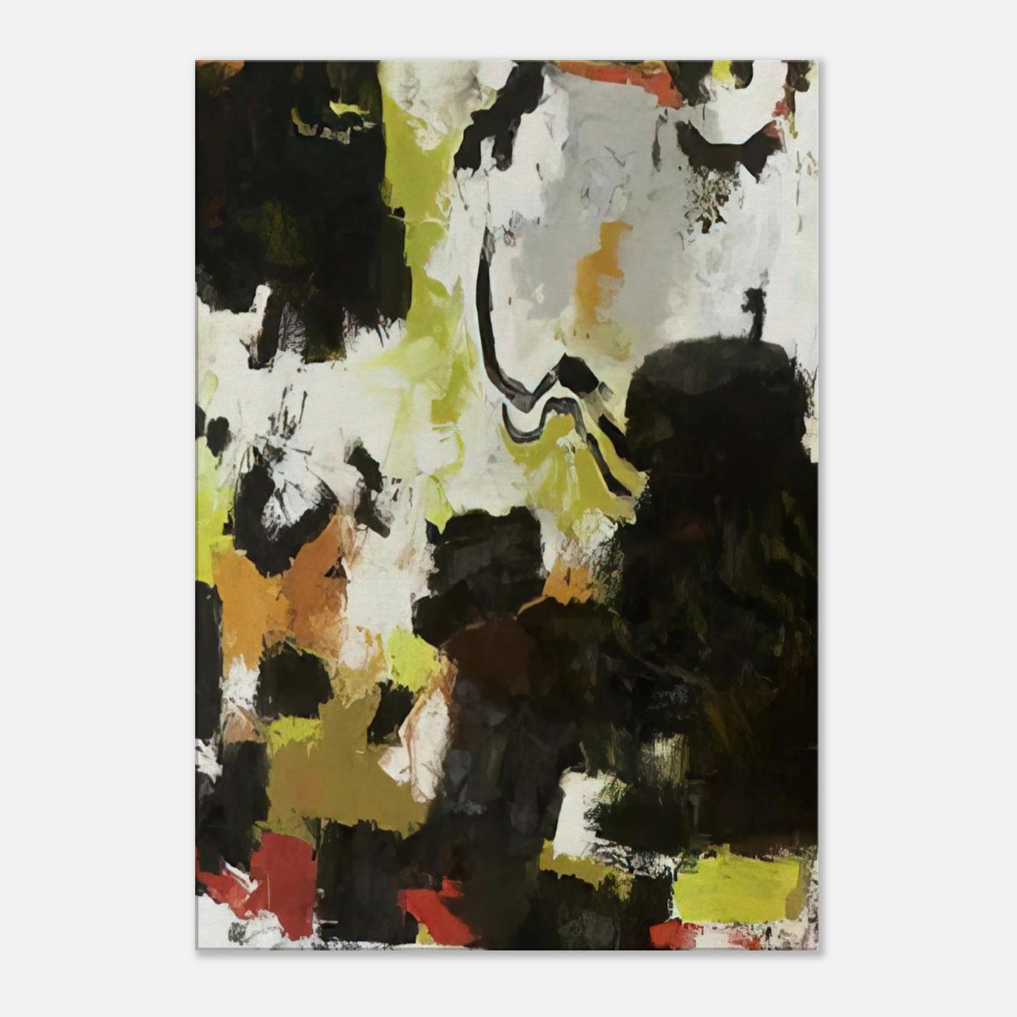 1 January 1949 - 1949 - Frank Lobdell Canvas - 70x100 cm / 28x40 inches | Frank Lobdell Wrapped Canvas | Frank Lobdell Wall Art