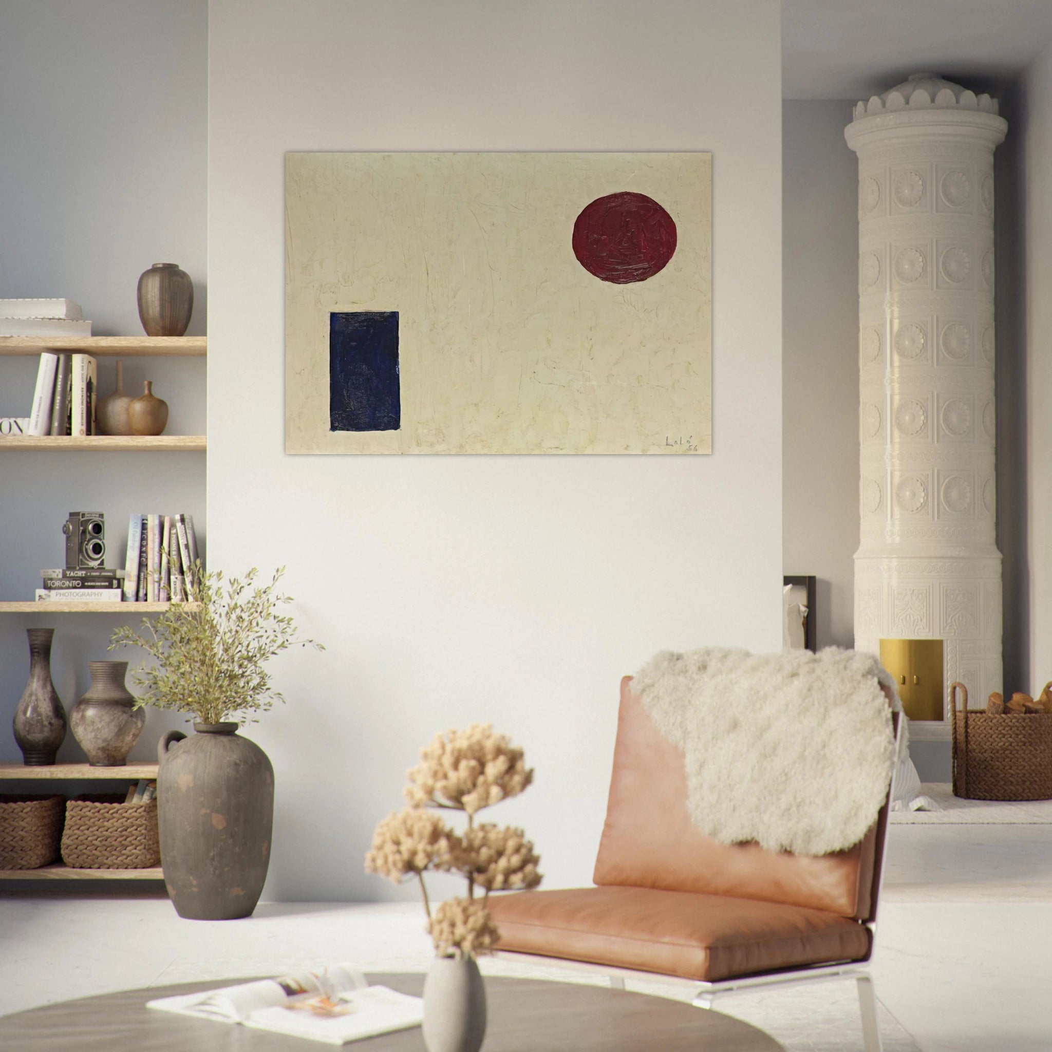 Edmondson #1 - 1956 1 - Lolo Soldevilla Art Print - A0 (84.1 x 118.9  cm) / 33.1 × 46.8 inches | Lolo Soldevilla Poster | Lolo Soldevilla Prints