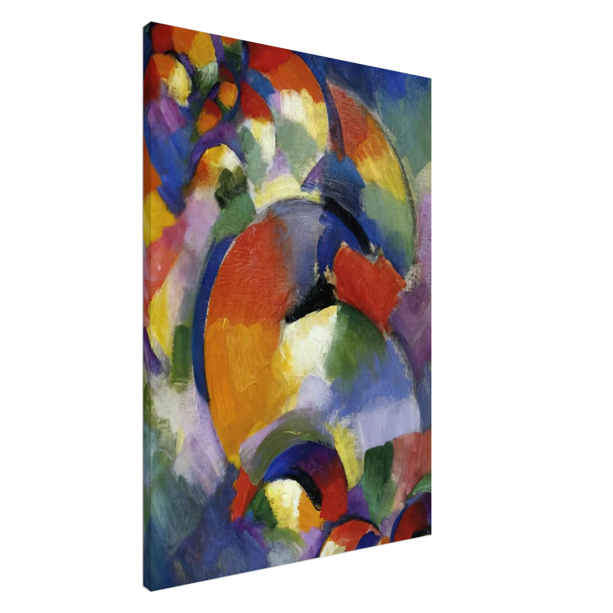 Cosmic Synchromy - 1914 - Morgan Russell Canvas - 70x100 cm / 28x40 inches | Morgan Russell Wrapped Canvas | Morgan Russell Wall Art