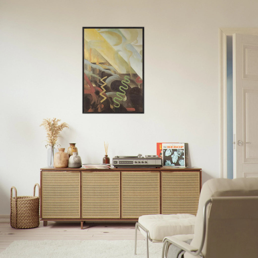 Astrazione - 1921 - Julius Evola Framed Art Print - 70x100 cm / 28x40 inches | Julius Evola Framed Poster | Julius Evola Framed prints