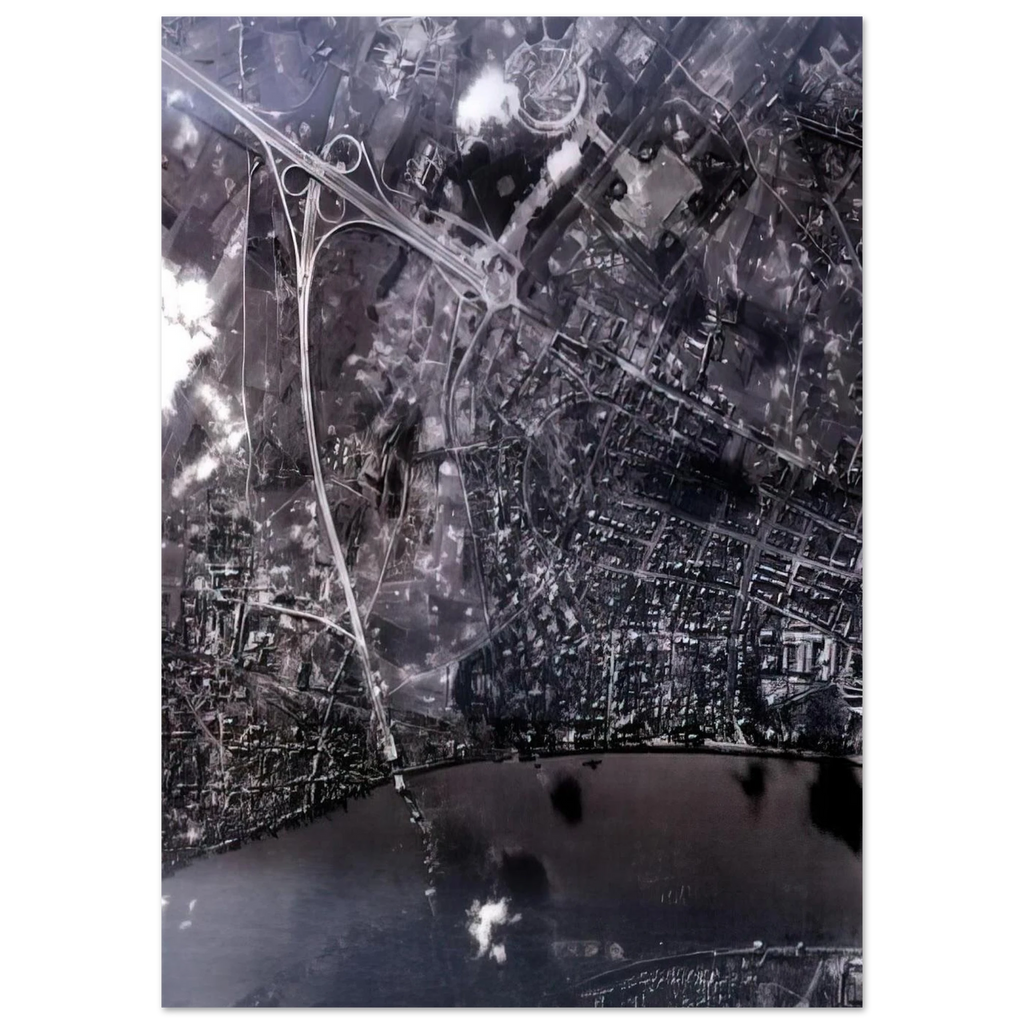 14 FEB 45 2002 - Gerhard Richter Art Print - A0 (84.1 x 118.9  cm) / 33.1 × 46.8 inches | Gerhard Richter Poster | Gerhard Richter Prints