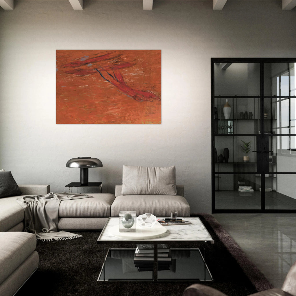 AUGUST 17TH 1998 - Susan Rothenberg Art Print - A0 (84.1 x 118.9  cm) / 33.1 × 46.8 inches | Susan Rothenberg Poster | Susan Rothenberg Prints