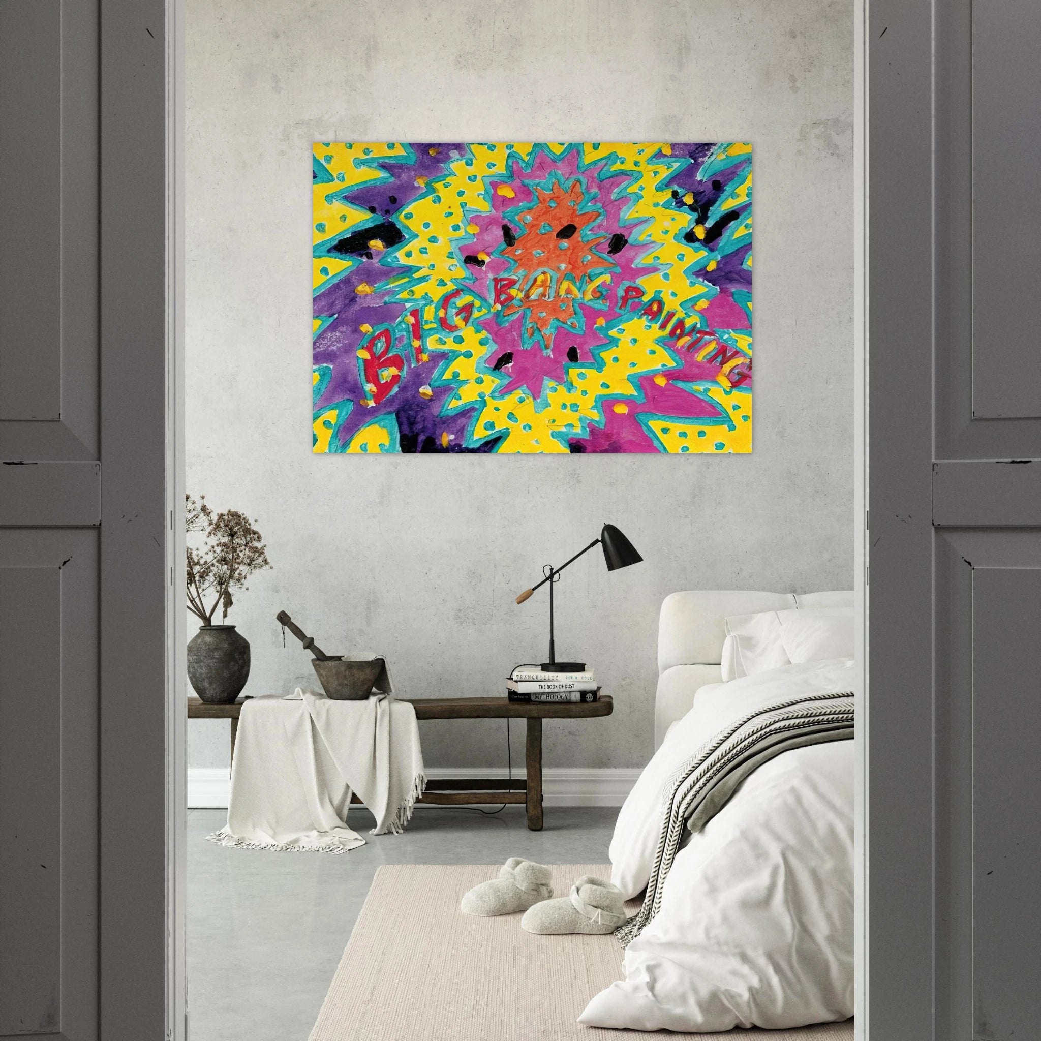 Big Bang Painting - 1988 - Paul Thek Art Print - A0 (84.1 x 118.9  cm) / 33.1 × 46.8 inches | Paul Thek Poster | Paul Thek Prints