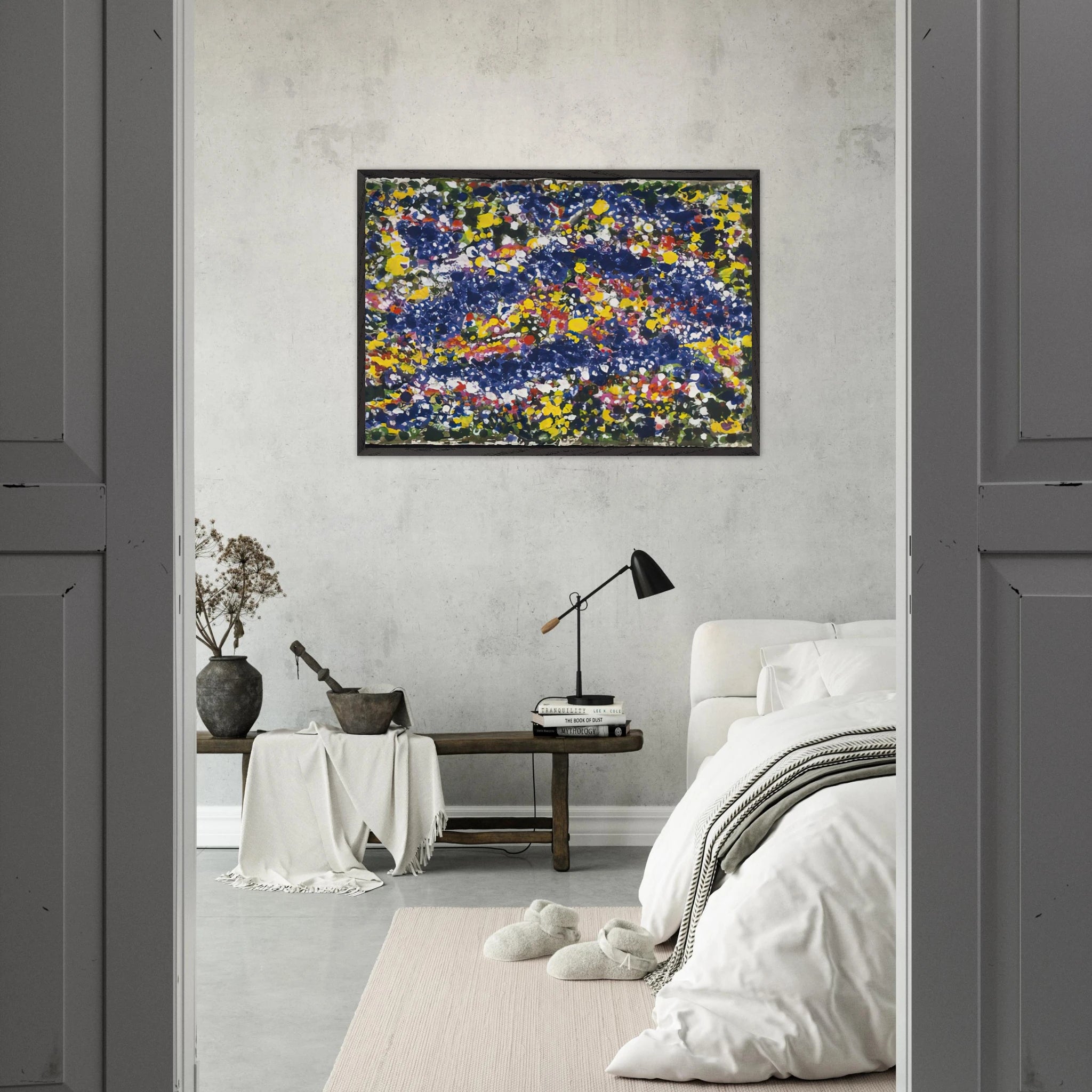 Bird in the Spring - 1992 - Richard Pousette-Dart Framed Art Print - 70x100 cm / 28x40 inches | Richard Pousette-Dart Framed Poster | Richard Pousette-Dart Framed prints