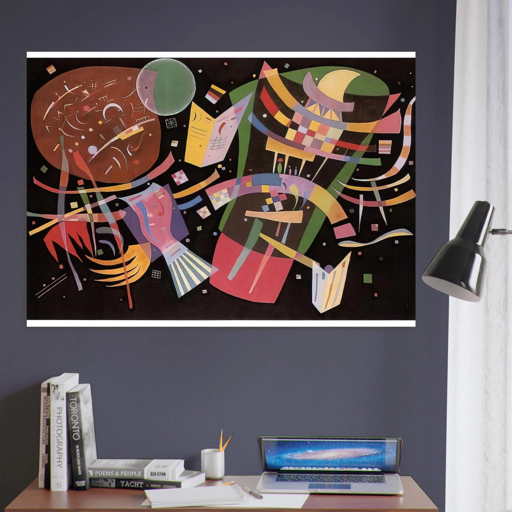 COMPOSITION X 1939 - Wassily Kandinsky Art Print - A0 (84.1 x 118.9  cm) / 33.1 × 46.8 inches | Wassily Kandinsky Poster | Wassily Kandinsky Prints