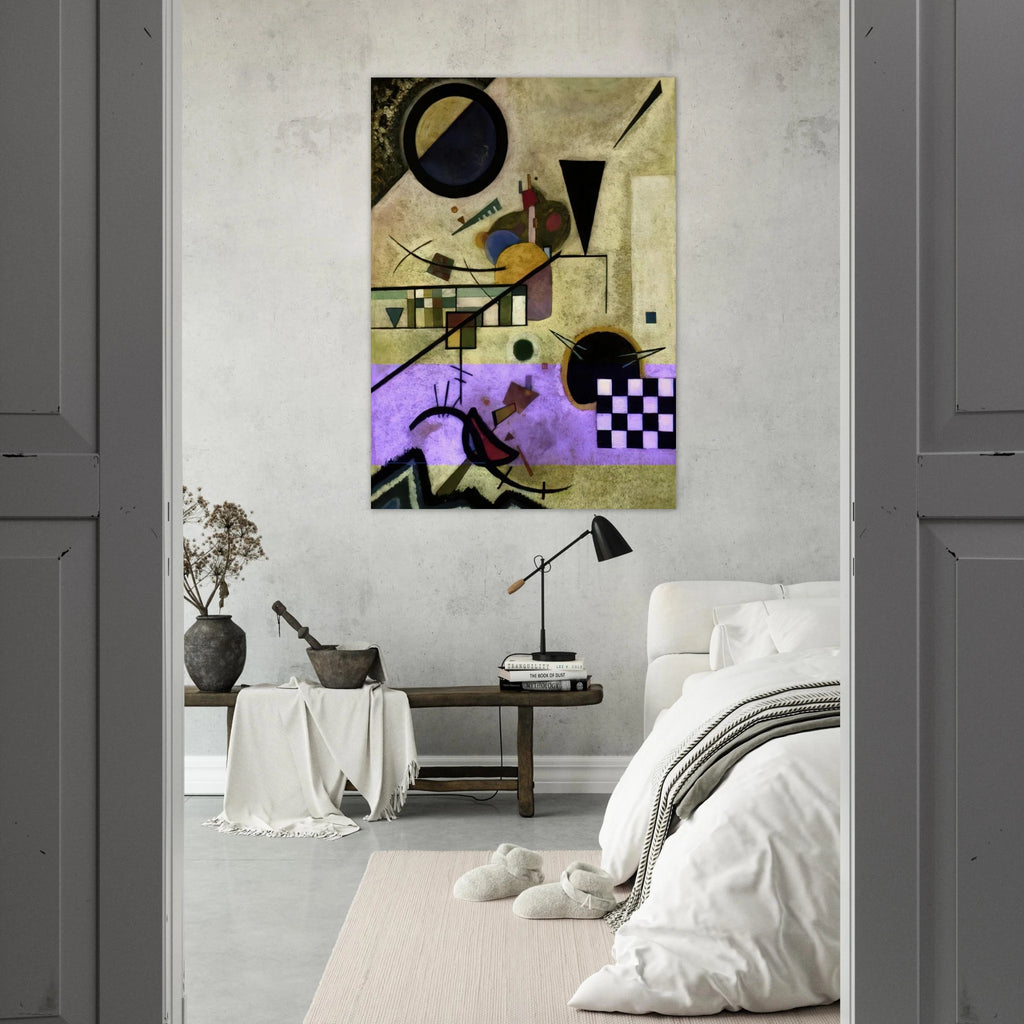 CONTRASTING SOUNDS 1924 - Wassily Kandinsky Art Print - A0 (84.1 x 118.9  cm) / 33.1 × 46.8 inches | Wassily Kandinsky Poster | Wassily Kandinsky Prints