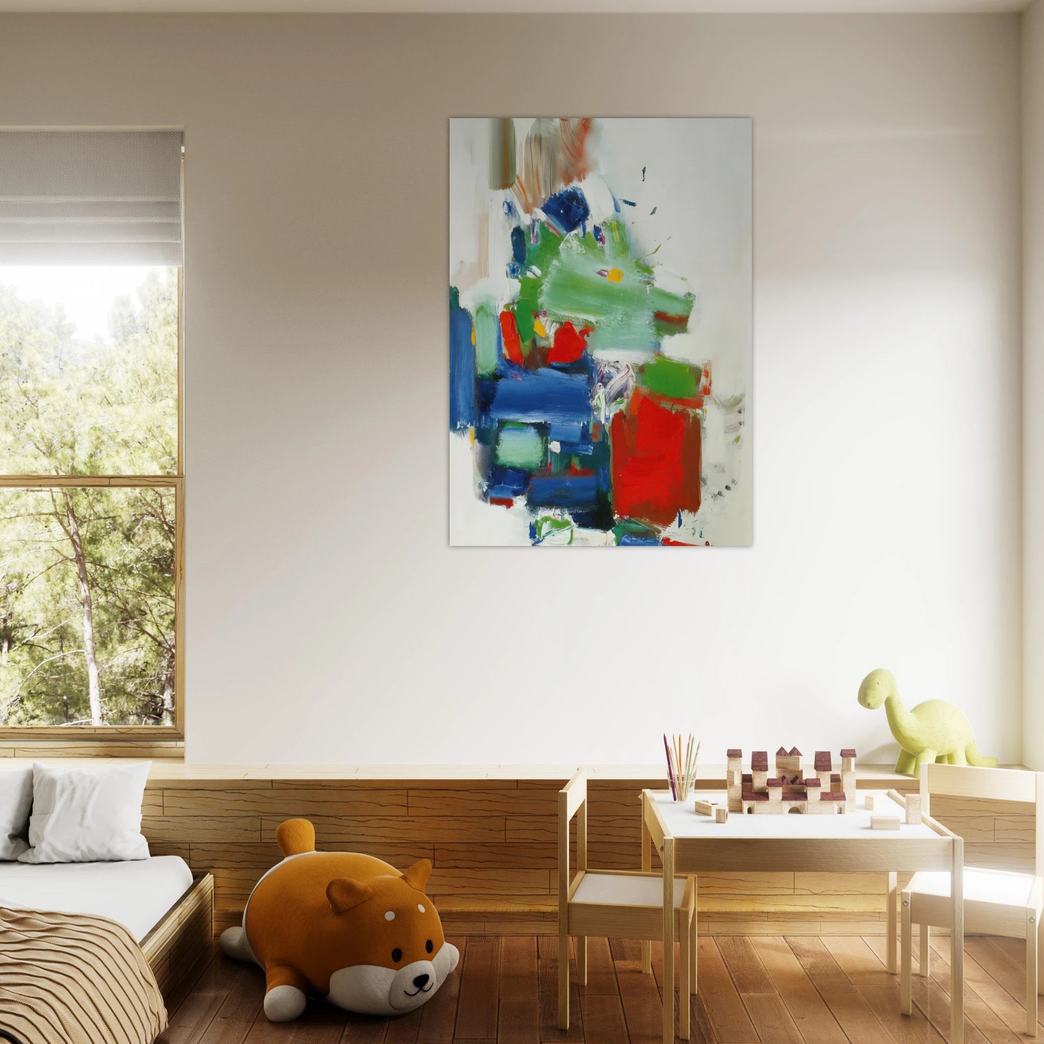 Art Like Love Is Dedication - Hans Hofmann Art Print - A0 (84.1 x 118.9  cm) / 33.1 × 46.8 inches | Hans Hofmann Poster | Hans Hofmann Prints