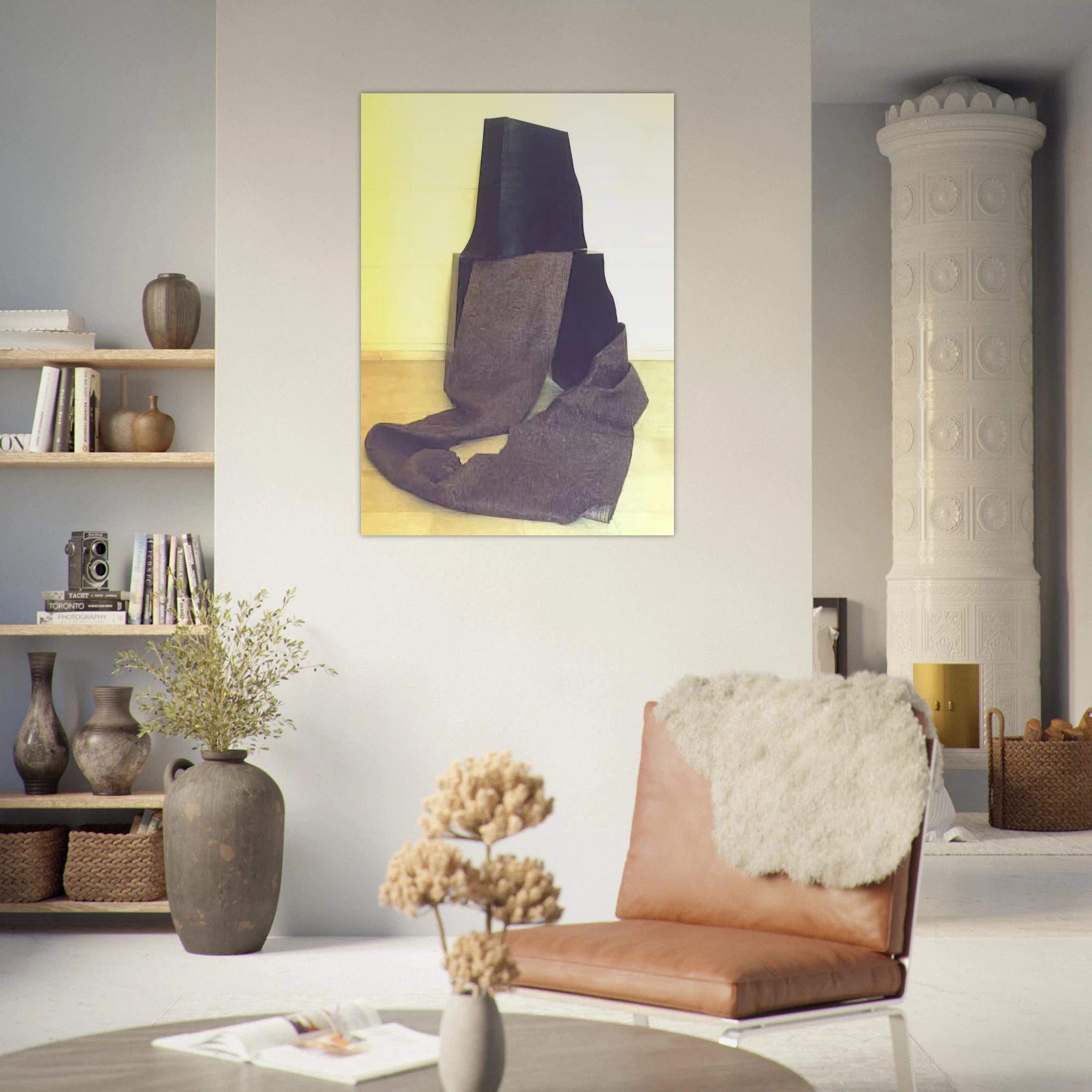 A Grande - 1970 - Joao Vieira Art Print - A0 (84.1 x 118.9  cm) / 33.1 × 46.8 inches | Joao Vieira Poster | Joao Vieira Prints