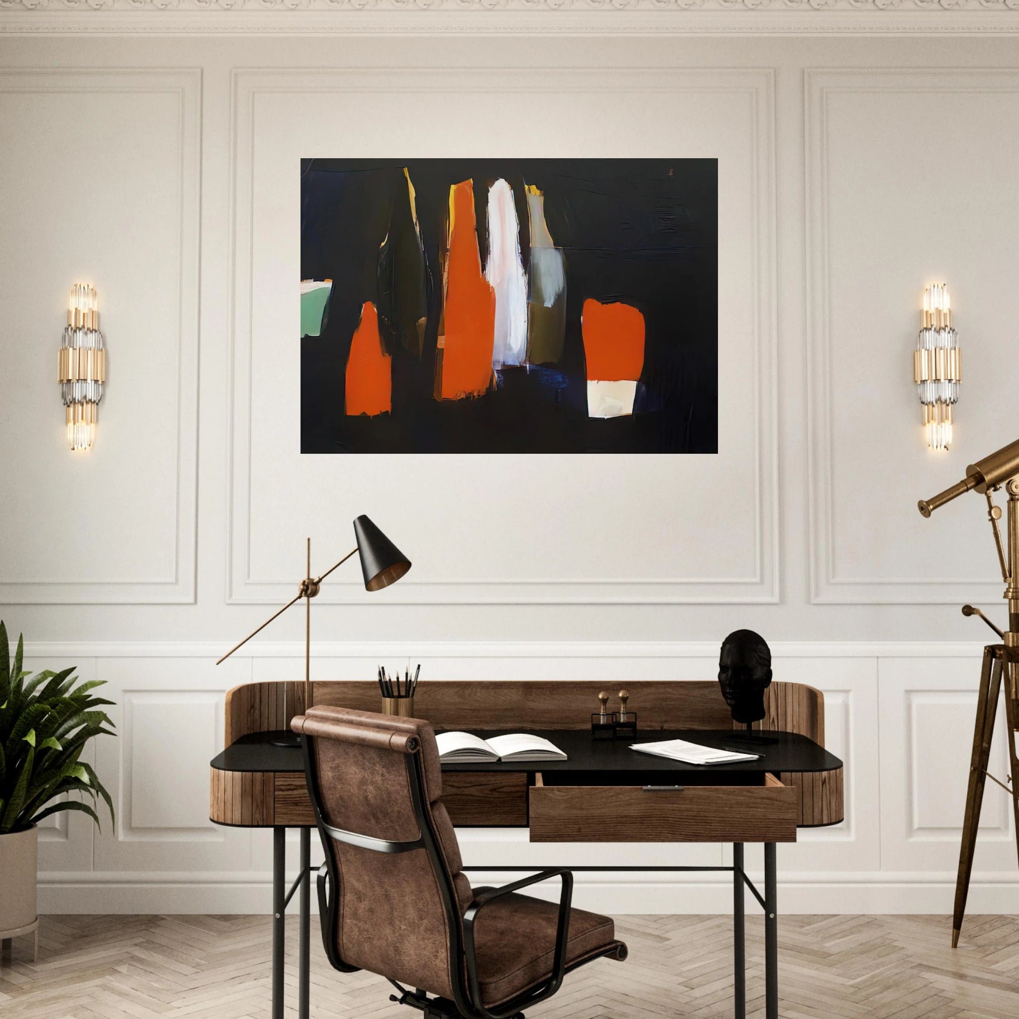 Bouteilles - Art Informel - Nicolas de Stael Art Print - A0 (84.1 x 118.9  cm) / 33.1 × 46.8 inches | Nicolas de Stael Poster | Nicolas de Stael Prints