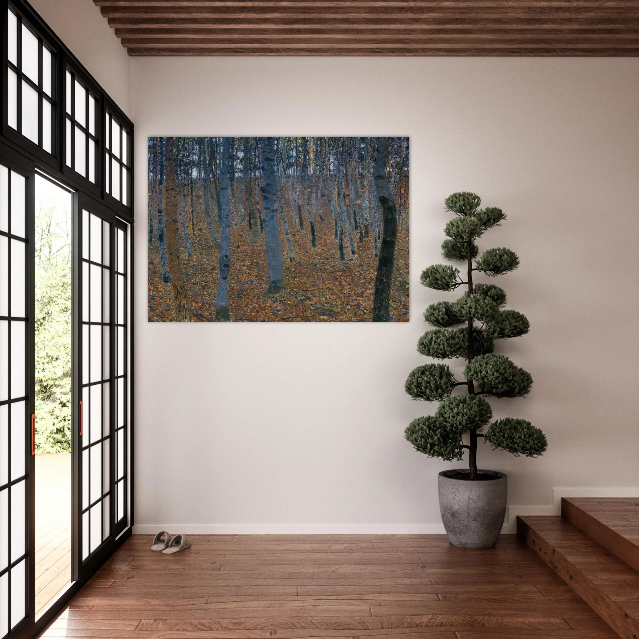 BEECH GROVE I - Gustav Klimt Art Print - A0 (84.1 x 118.9  cm) / 33.1 × 46.8 inches | Gustav Klimt Poster | Gustav Klimt Prints