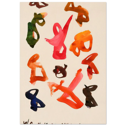 # 1 NYC - 1970 - William Saroyan Art Print - A0 (84.1 x 118.9  cm) / 33.1 × 46.8 inches | William Saroyan Poster | William Saroyan Prints