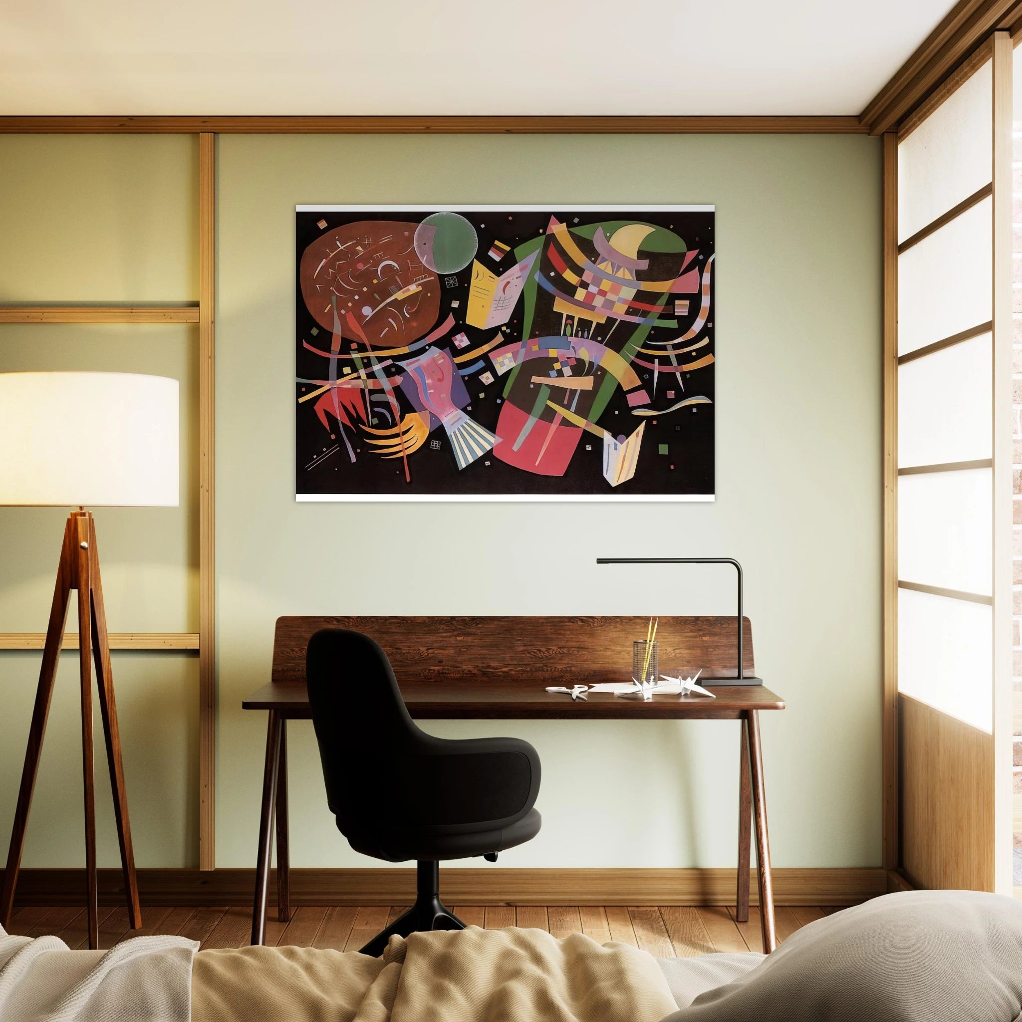 COMPOSITION X 1939 - Wassily Kandinsky Art Print - A0 (84.1 x 118.9  cm) / 33.1 × 46.8 inches | Wassily Kandinsky Poster | Wassily Kandinsky Prints