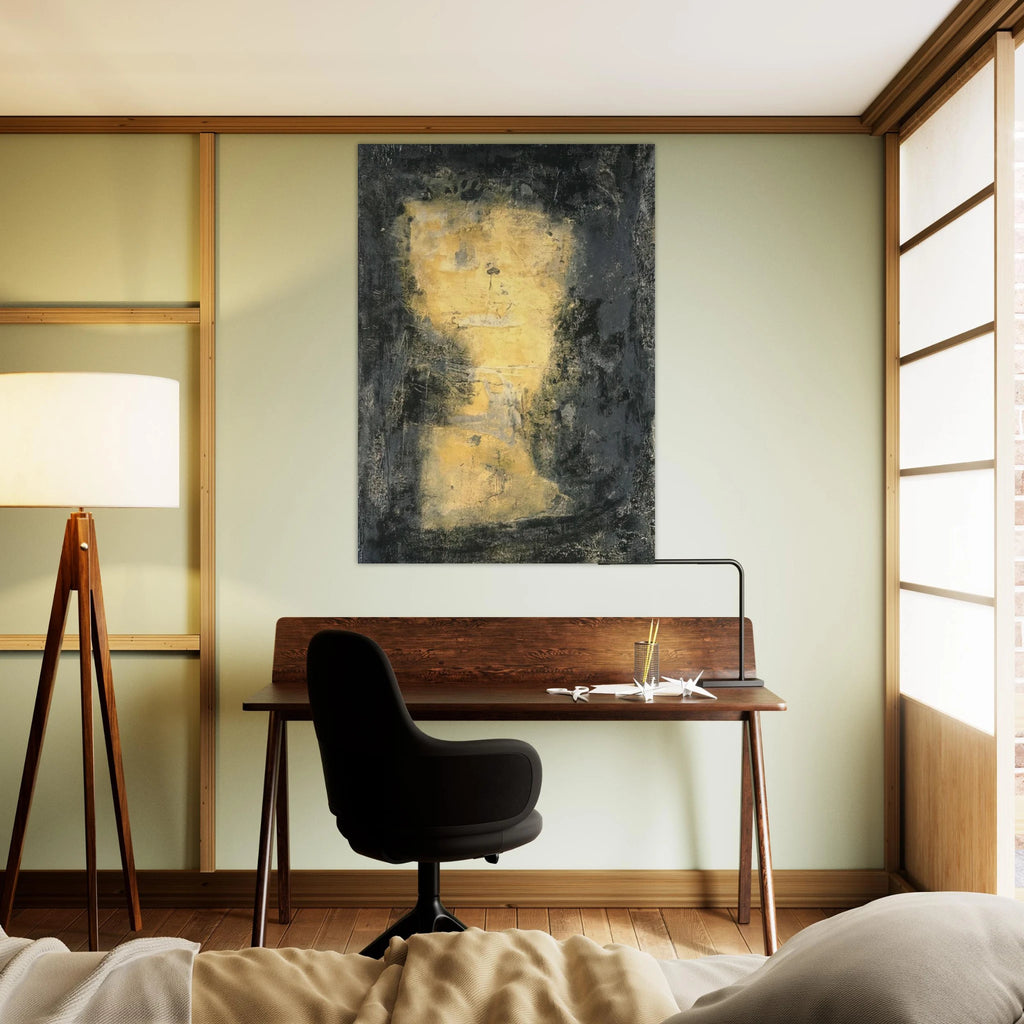 Bolo - Tachisme - Emil Schumacher Art Print - A0 (84.1 x 118.9  cm) / 33.1 × 46.8 inches | Emil Schumacher Poster | Emil Schumacher Prints