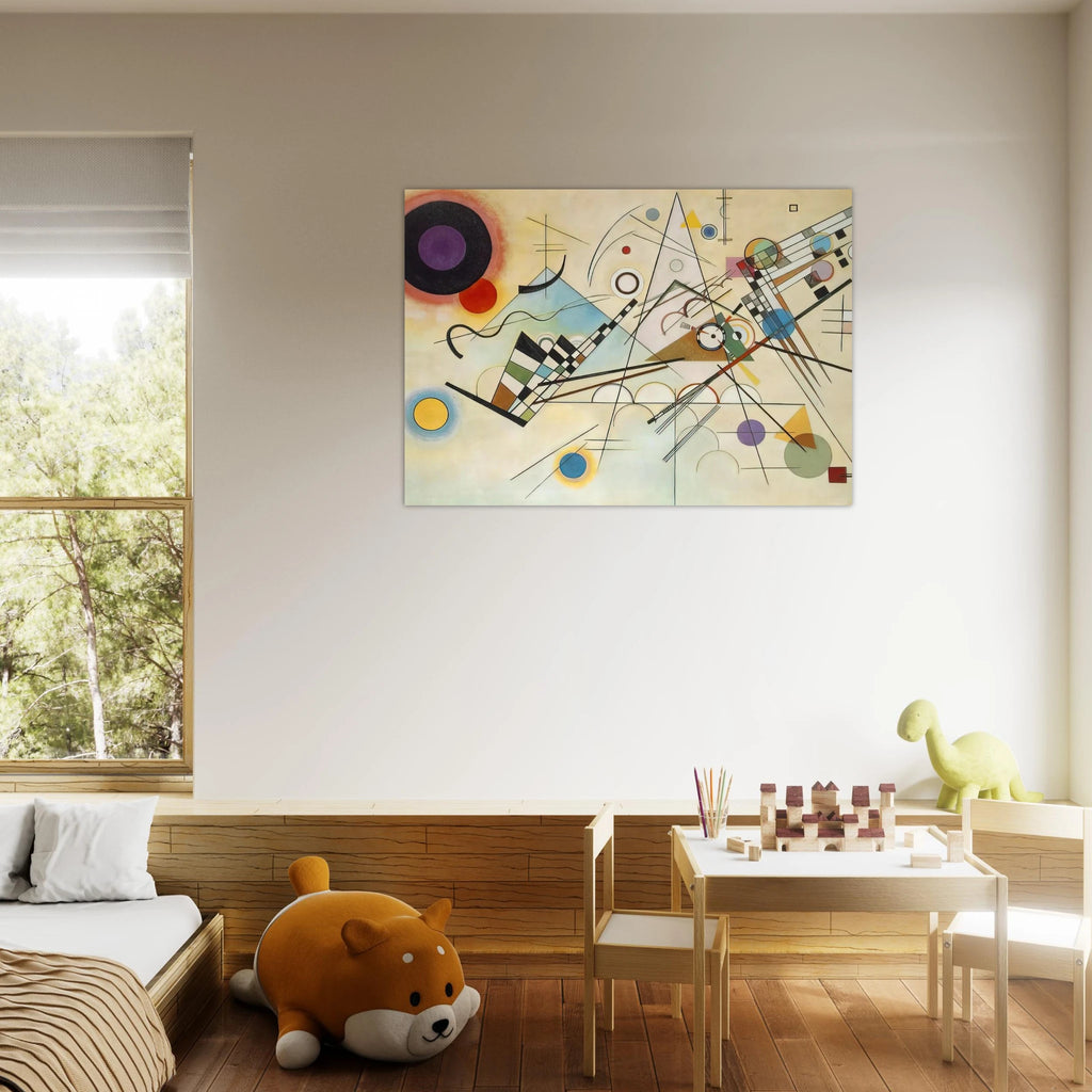 COMPOSITION VIII 1923 - Wassily Kandinsky Art Print - A0 (84.1 x 118.9  cm) / 33.1 × 46.8 inches | Wassily Kandinsky Poster | Wassily Kandinsky Prints