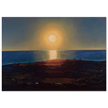 Calm and Free Maine Coast - Rockwell Kent Art Print - A0 (84.1 x 118.9  cm) / 33.1 × 46.8 inches | Rockwell Kent Poster | Rockwell Kent Prints