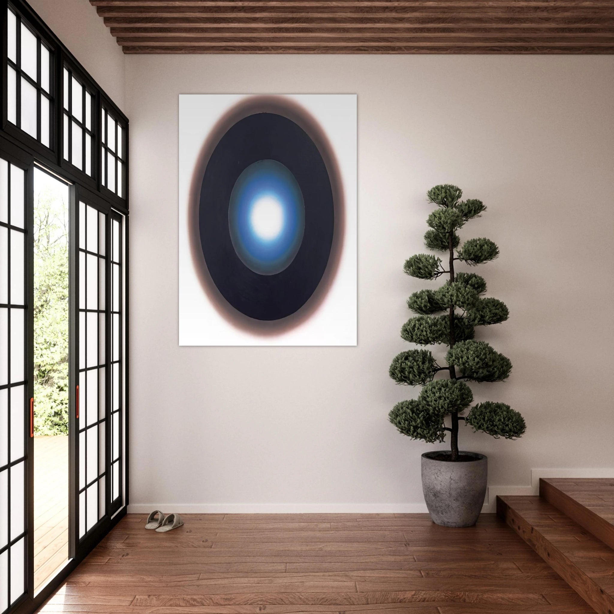 #14 - 1964 - Wojciech Fangor Art Print - A0 (84.1 x 118.9  cm) / 33.1 × 46.8 inches | Wojciech Fangor Poster | Wojciech Fangor Prints