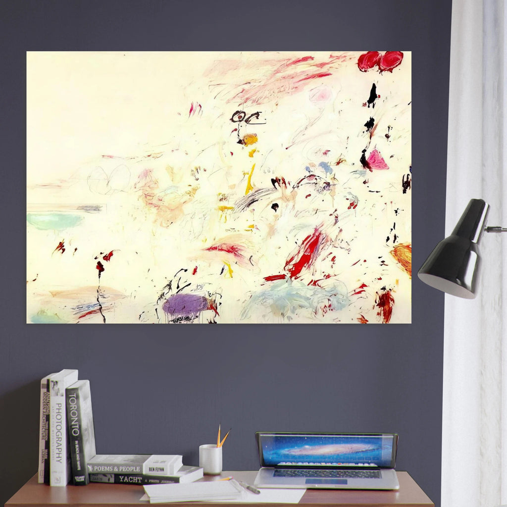 Bay of Naples - Cy Twombly Art Print - A0 (84.1 x 118.9  cm) / 33.1 × 46.8 inches | Cy Twombly Poster | Cy Twombly Prints