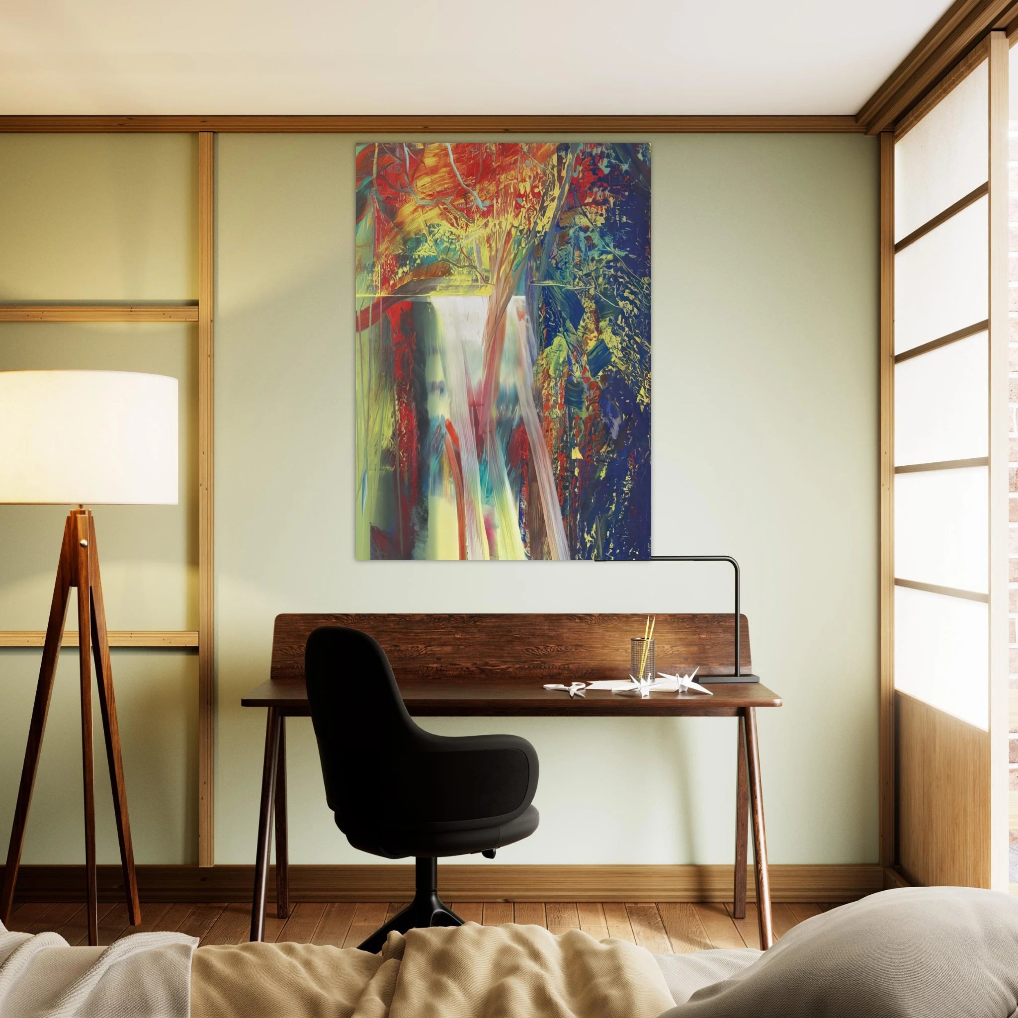 ABSTRACT PAINTING 610 1 - Gerhard Richter Art Print - A0 (84.1 x 118.9  cm) / 33.1 × 46.8 inches | Gerhard Richter Poster | Gerhard Richter Prints