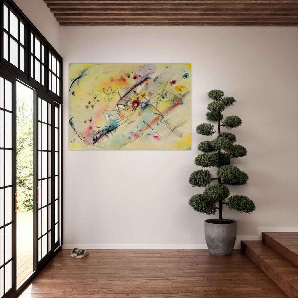 BRIGHT PICTURE 1913 - Wassily Kandinsky Art Print - A0 (84.1 x 118.9  cm) / 33.1 × 46.8 inches | Wassily Kandinsky Poster | Wassily Kandinsky Prints