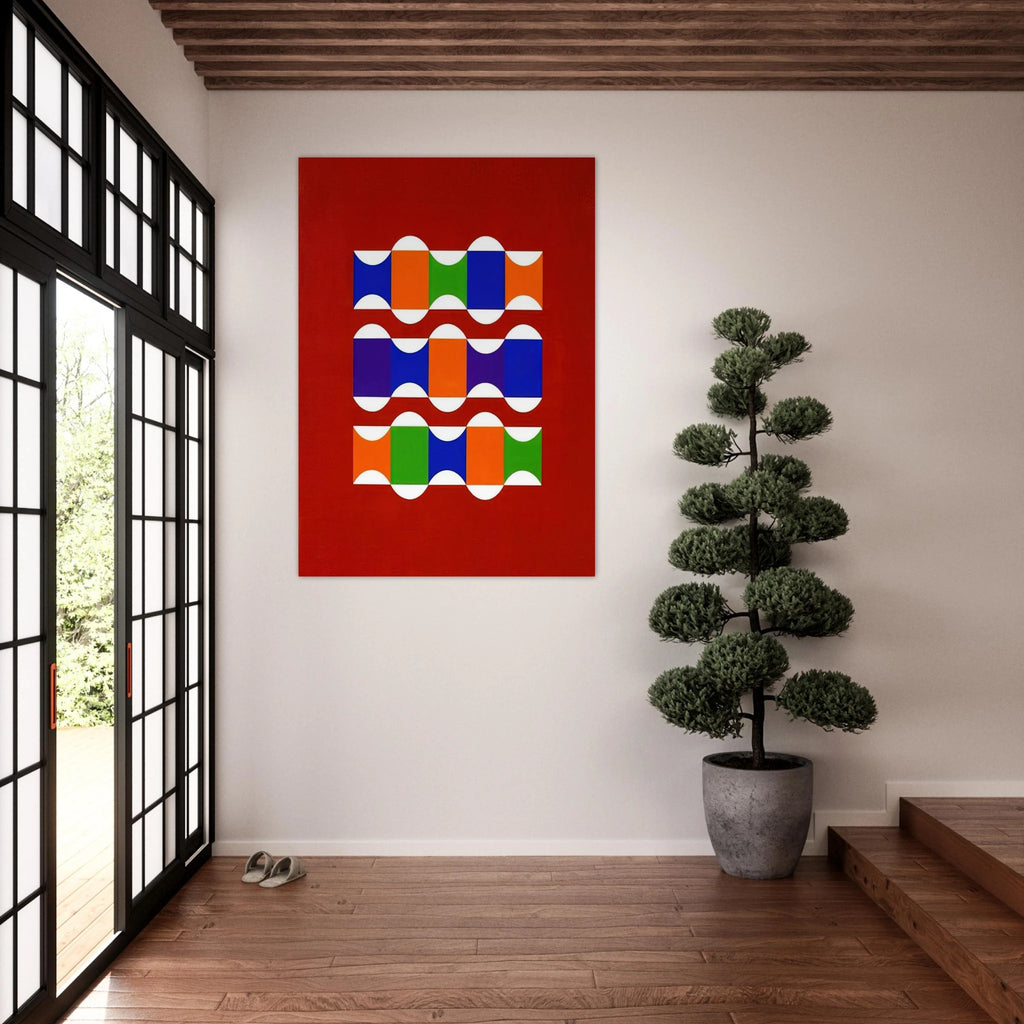 Anti-corpi cilindrici - 2006 - Tomas Maldonado Art Print - A0 (84.1 x 118.9  cm) / 33.1 × 46.8 inches | Tomas Maldonado Poster | Tomas Maldonado Prints