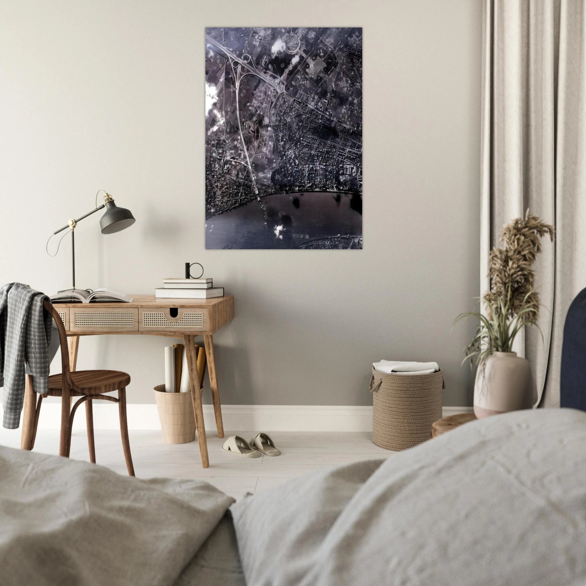 14 FEB 45 2002 - Gerhard Richter Art Print - A0 (84.1 x 118.9  cm) / 33.1 × 46.8 inches | Gerhard Richter Poster | Gerhard Richter Prints