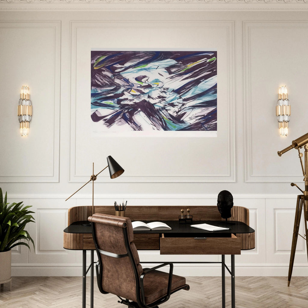 Entym - Karl Otto Gotz Art Print - A0 (84.1 x 118.9  cm) / 33.1 × 46.8 inches | Karl Otto Gotz Poster | Karl Otto Gotz Prints