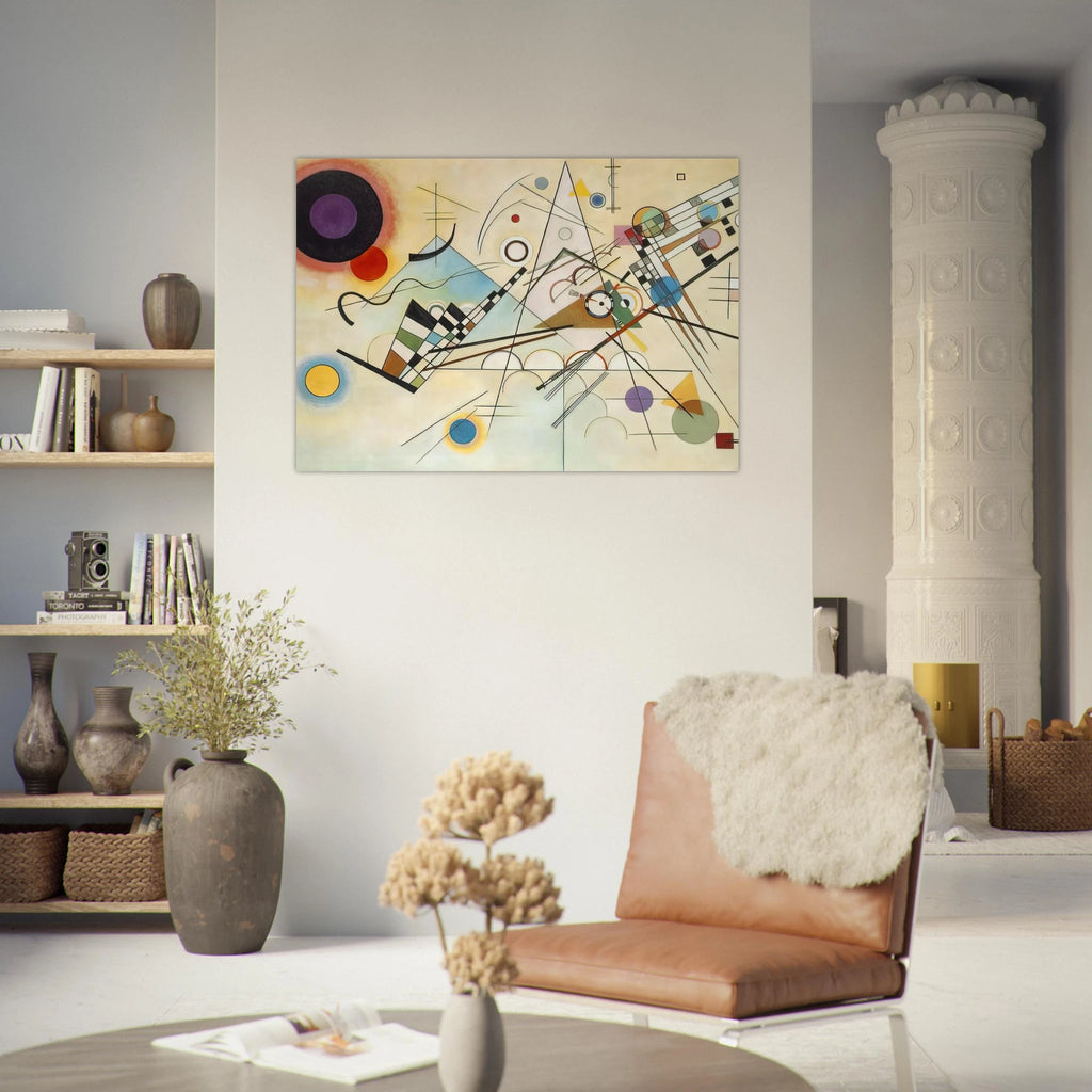 COMPOSITION VIII 1923 - Wassily Kandinsky Art Print - A0 (84.1 x 118.9  cm) / 33.1 × 46.8 inches | Wassily Kandinsky Poster | Wassily Kandinsky Prints