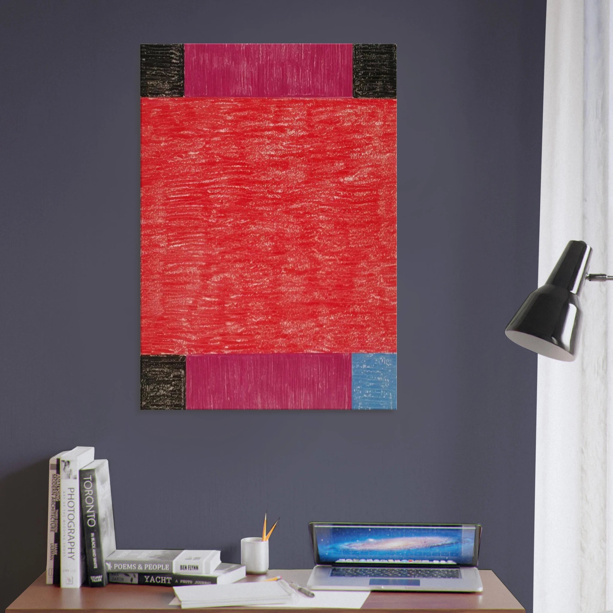 Drawing - 1985 - Lygia Pape Canvas - 70x100 cm / 28x40 inches | Lygia Pape Wrapped Canvas | Lygia Pape Wall Art