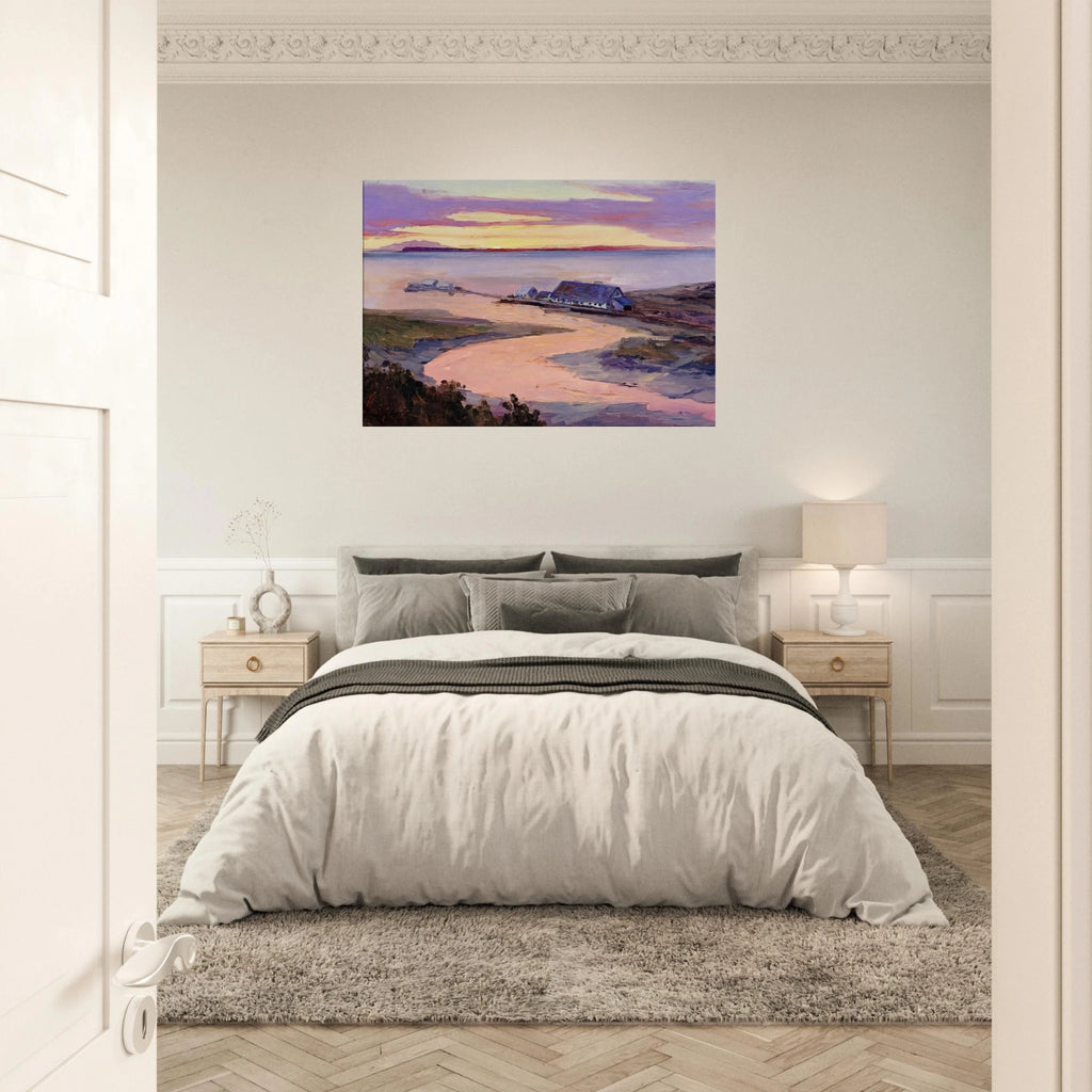 Emard Salmon Cannery - 1915 - Sydney Laurence Canvas - 70x100 cm / 28x40 inches | Sydney Laurence Wrapped Canvas | Sydney Laurence Wall Art