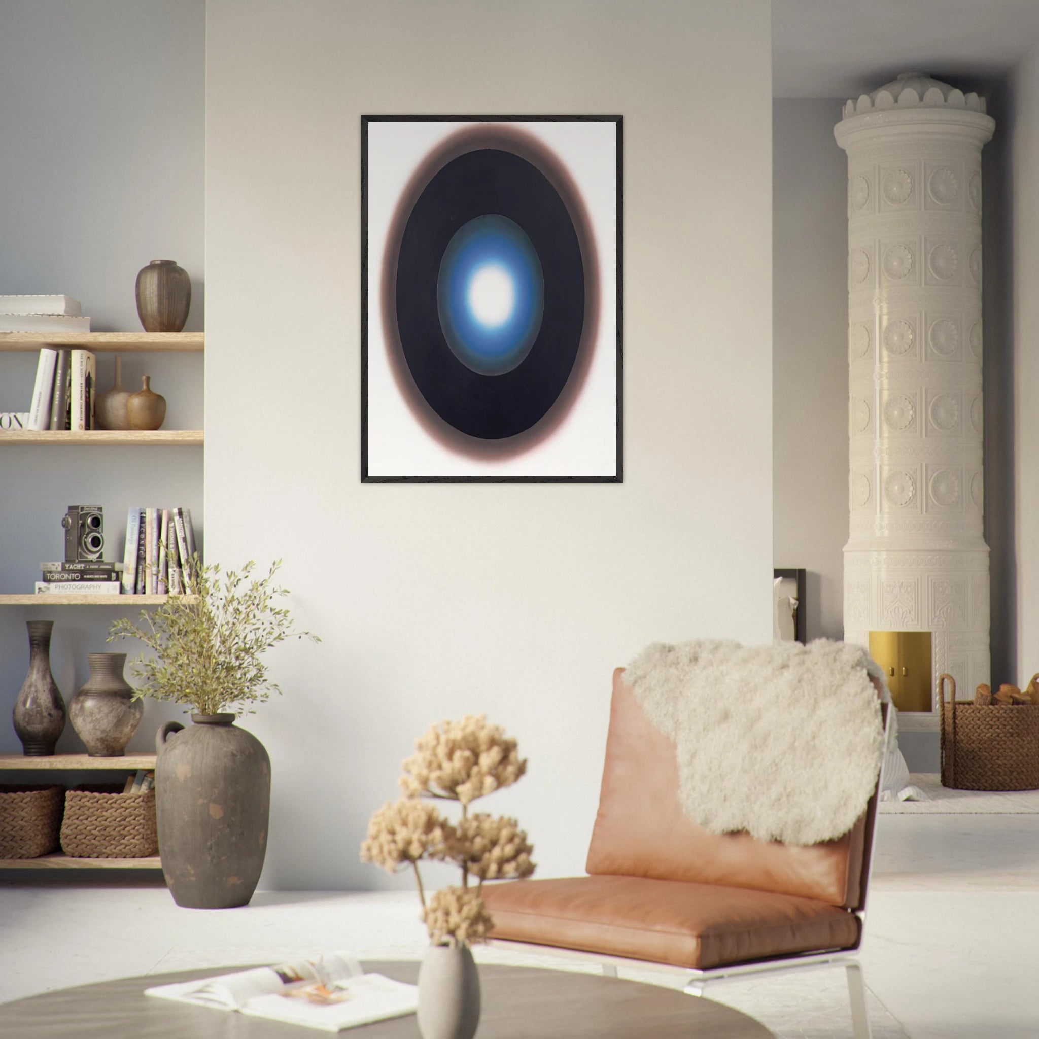 #14 - 1964 - Wojciech Fangor Framed Art Print - 70x100 cm / 28x40 inches | Wojciech Fangor Framed Poster | Wojciech Fangor Framed prints